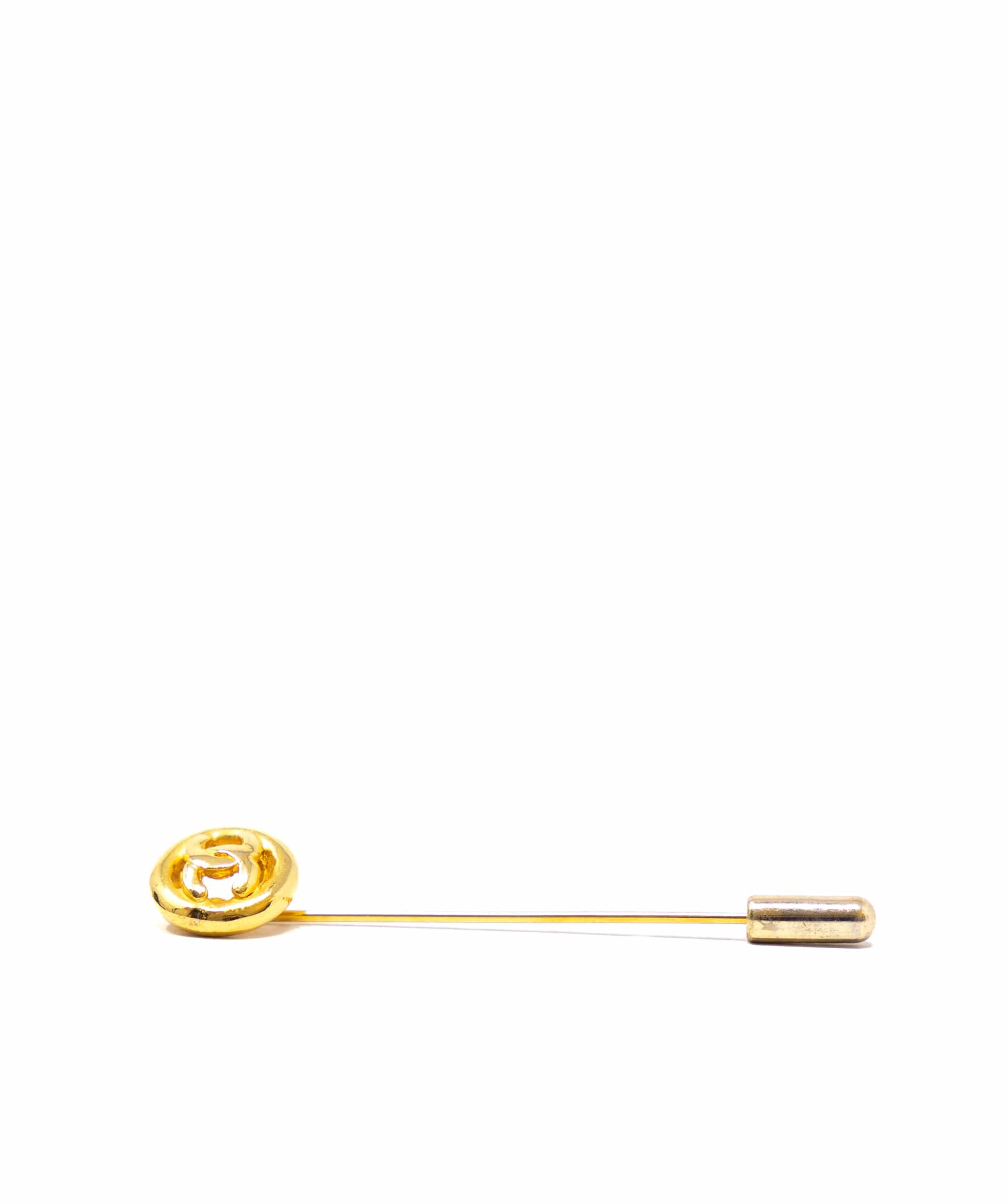 Chanel Chanel gold tie pin ASL3984