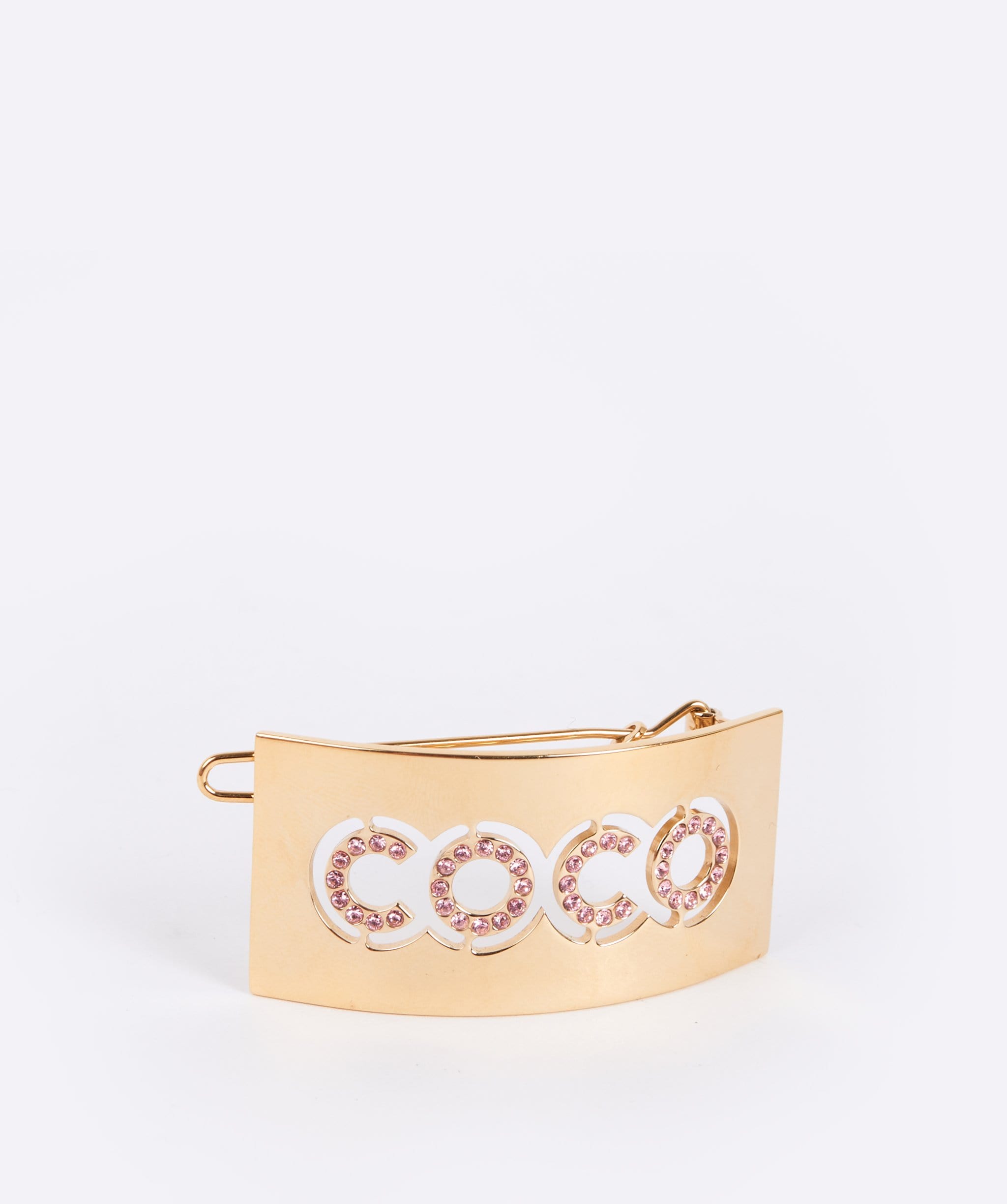 Chanel Chanel Hair Barrette Gold