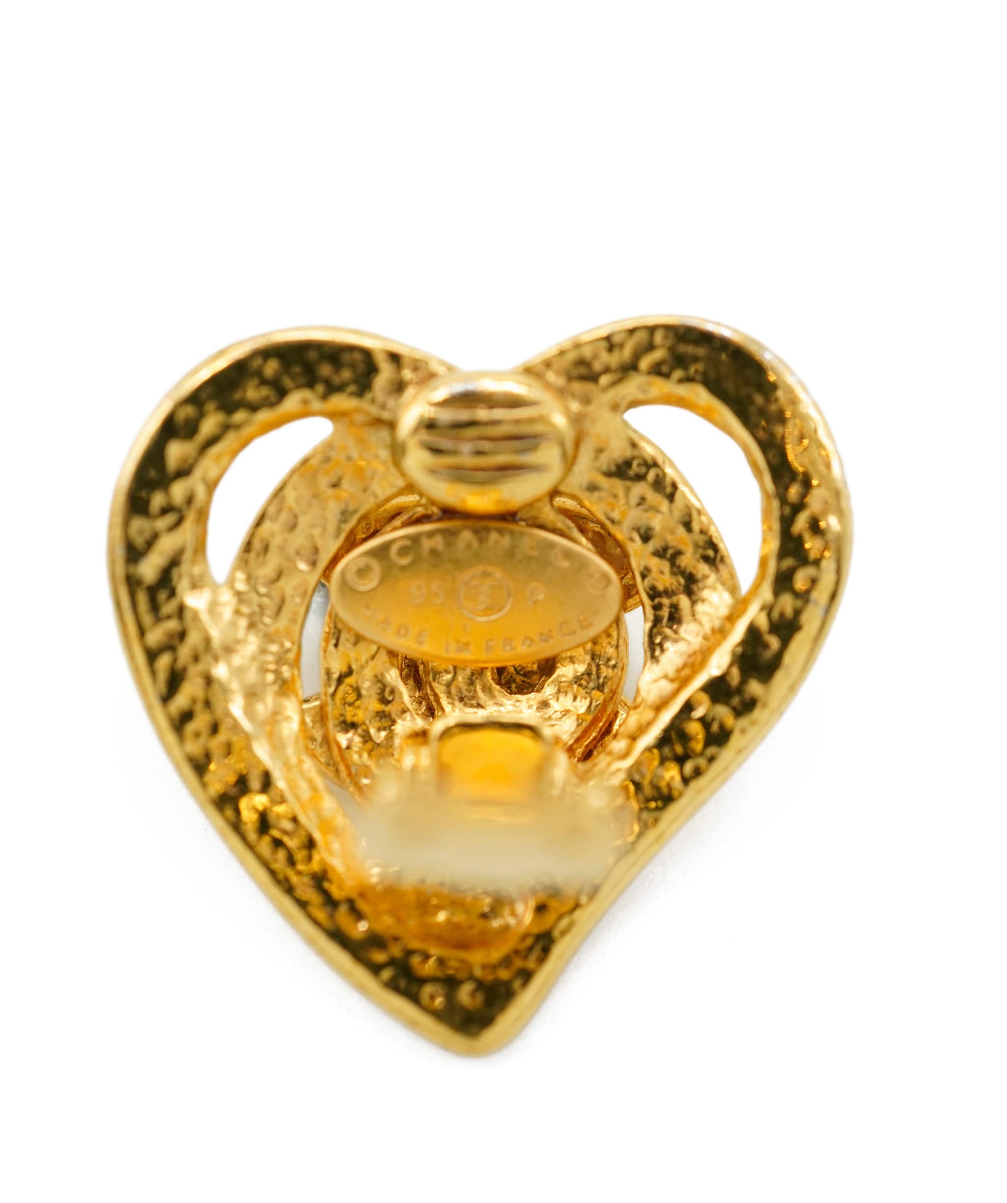 Chanel Chanel heart earrings ASL4225