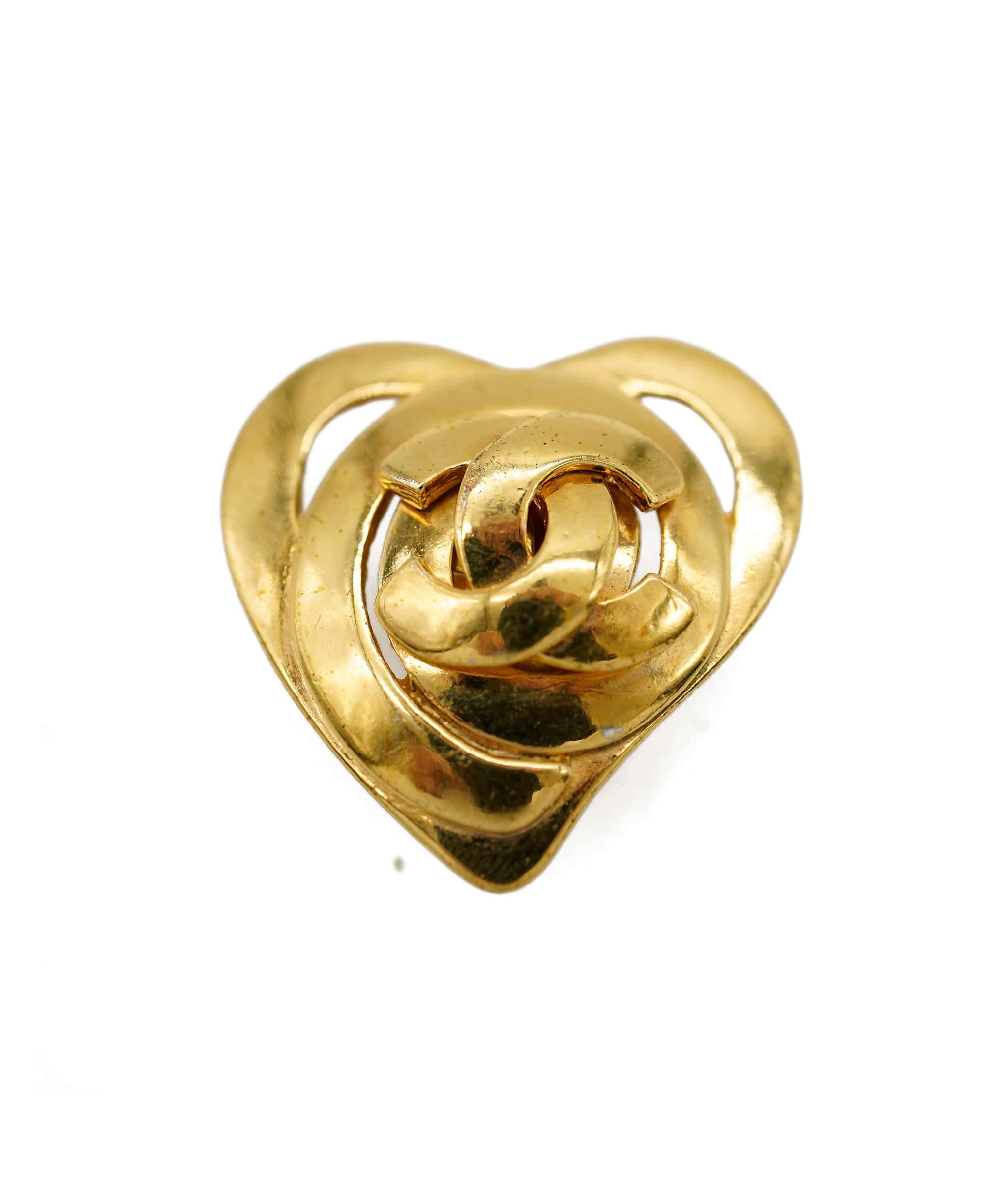 Chanel Chanel heart earrings ASL4225