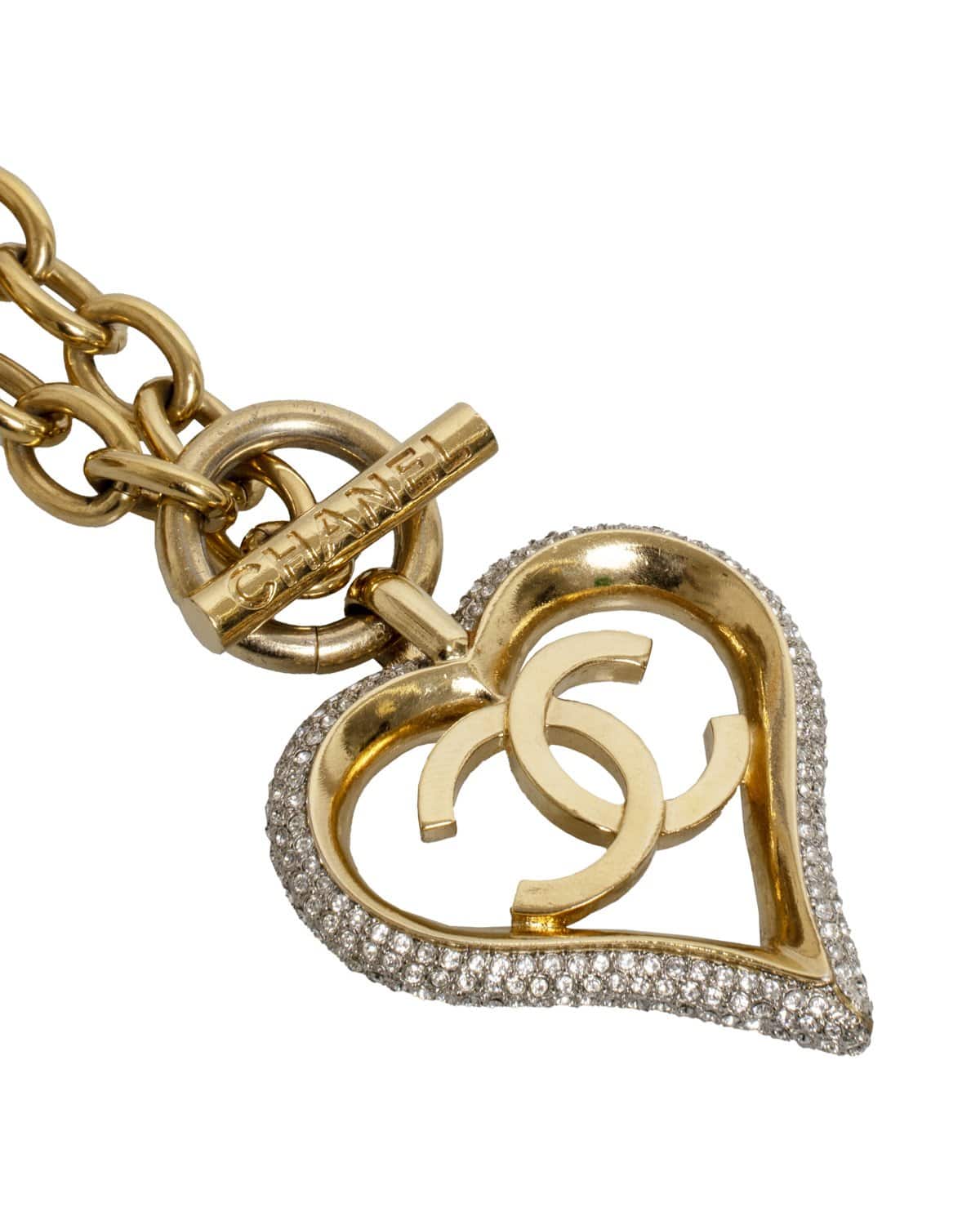 Chanel Chanel Heart Necklace - ADL1604