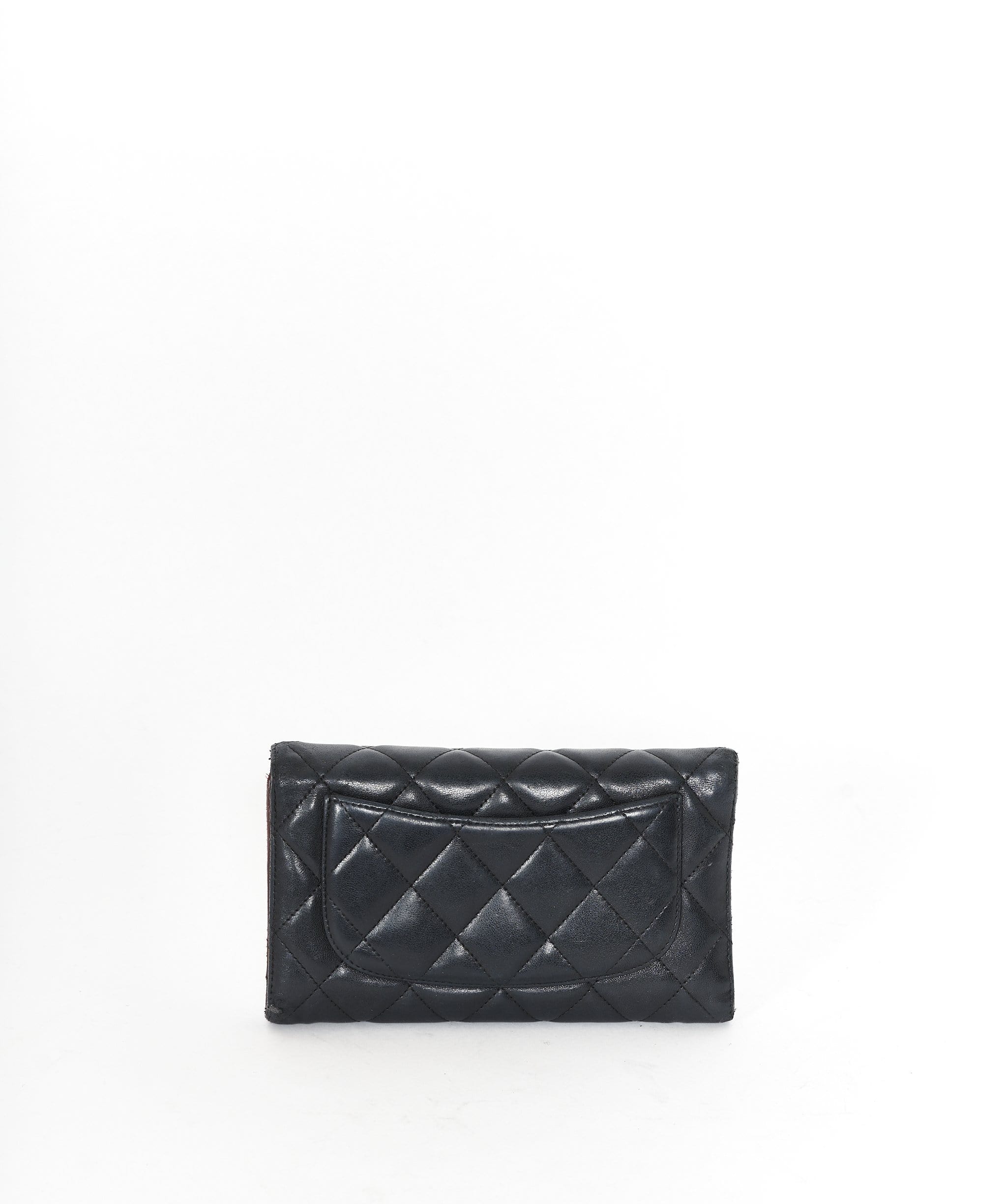 Chanel CHANEL Lamb Skin Matelasse Classic Long Wallet