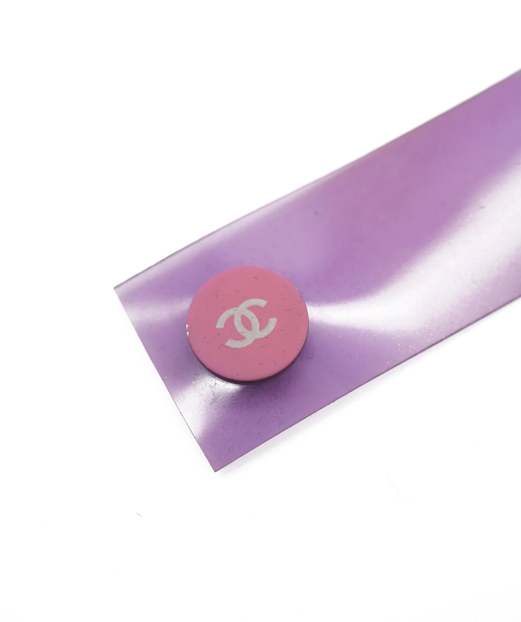 Chanel Chanel Logo Clear Snap Bracelet AAV6109 AWL4347