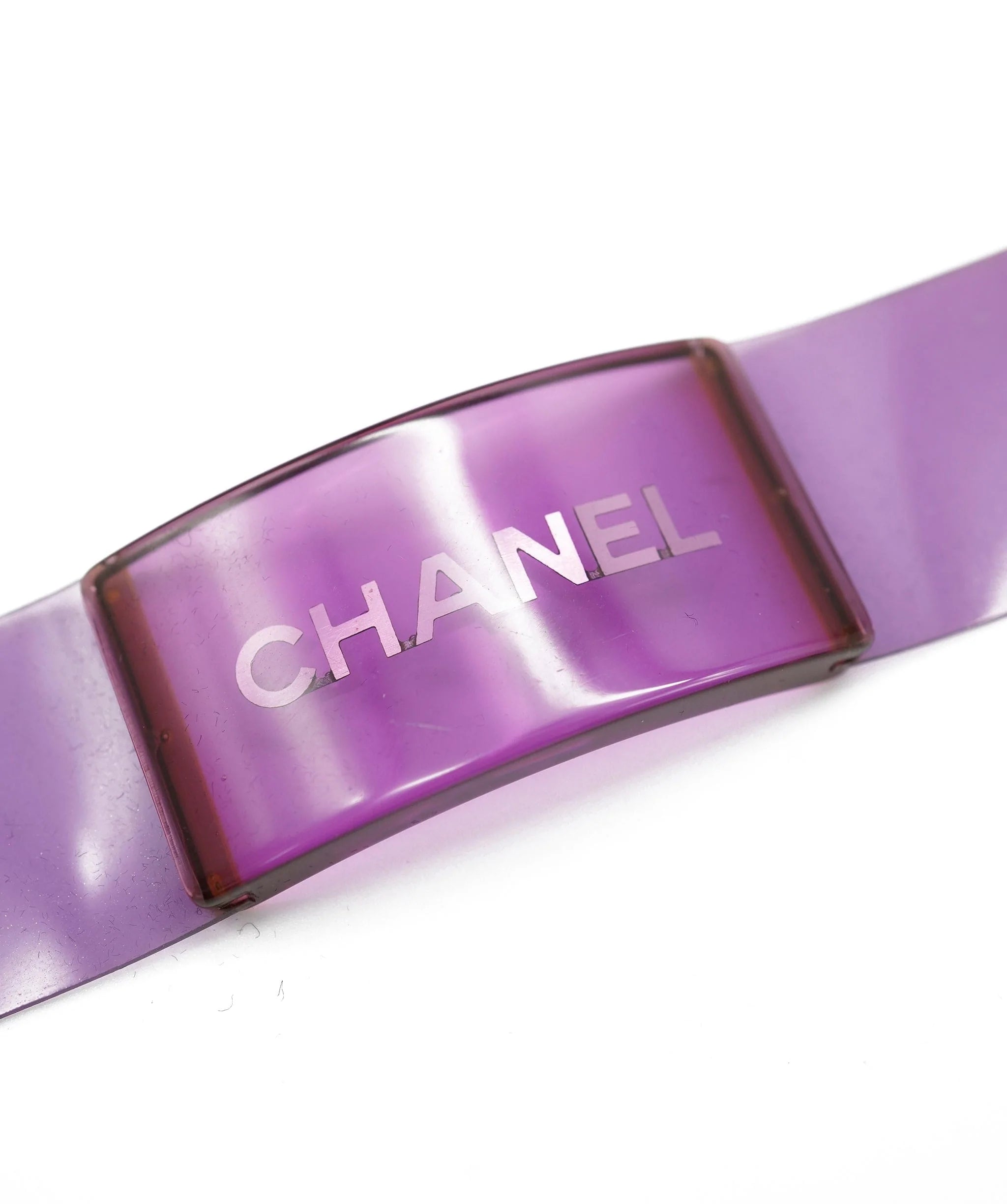 Chanel Chanel Logo Clear Snap Bracelet AAV6109 AWL4347