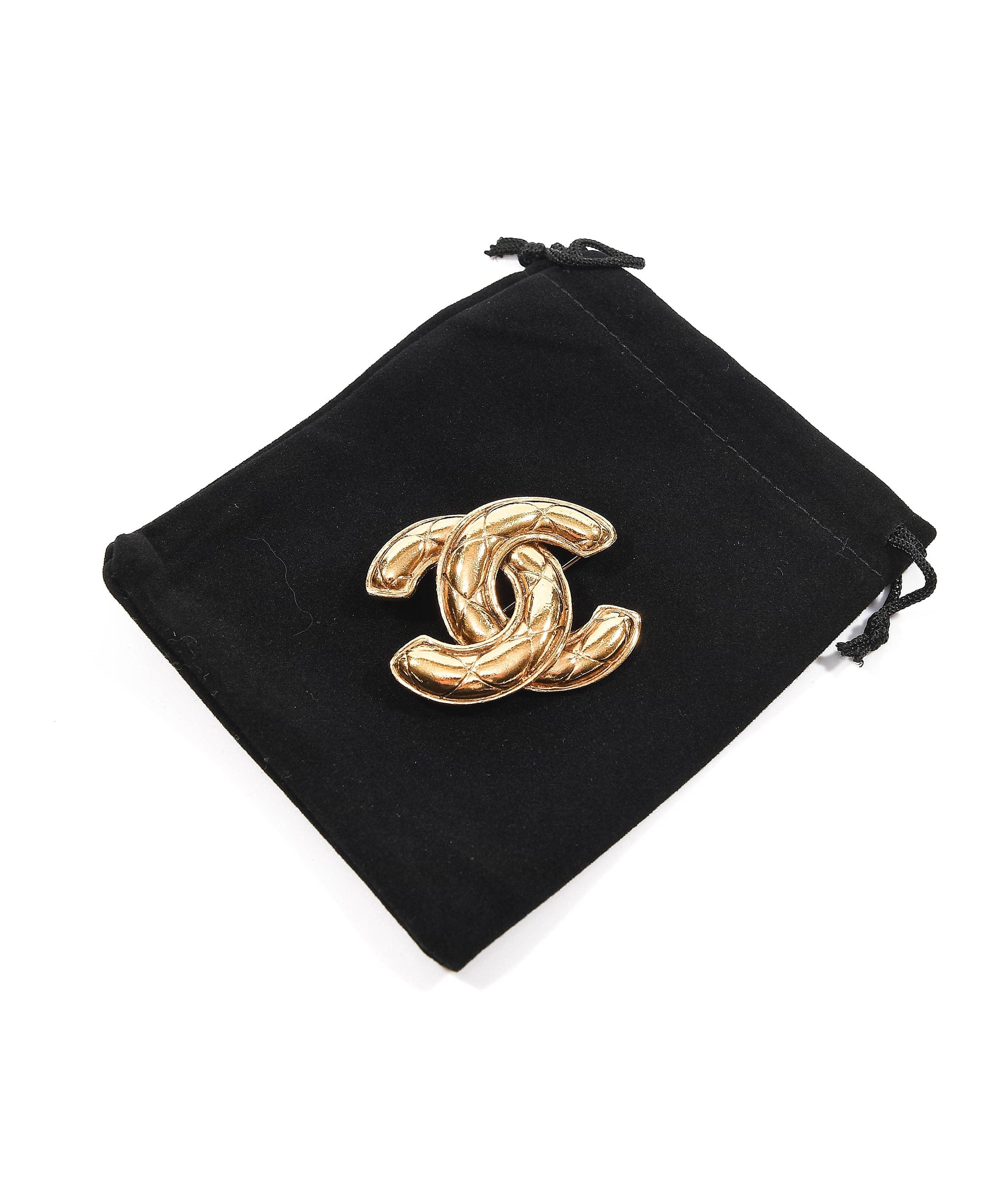 Chanel Chanel matelasse brooch - AWL3493