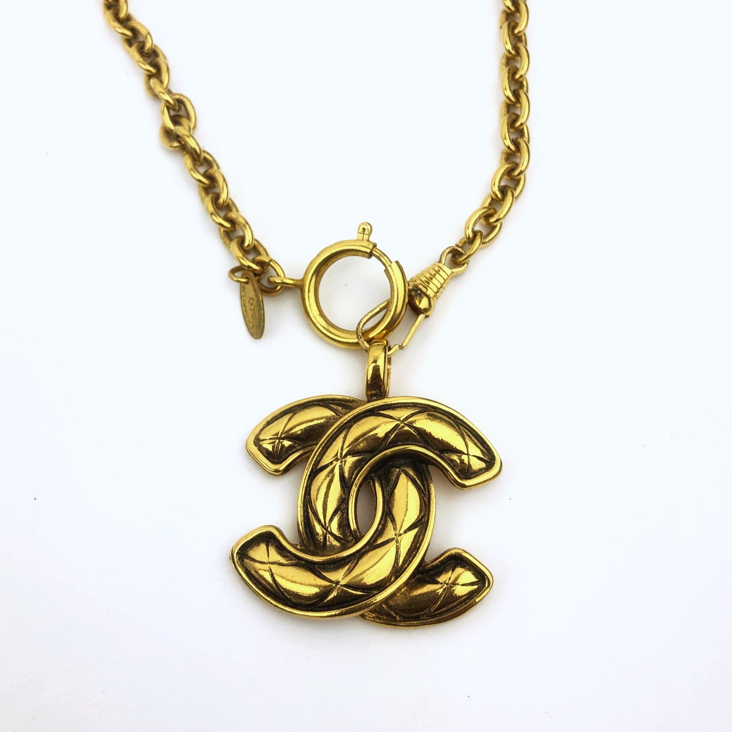 Chanel Chanel Matrasse Coco Mark Necklace PXL1668