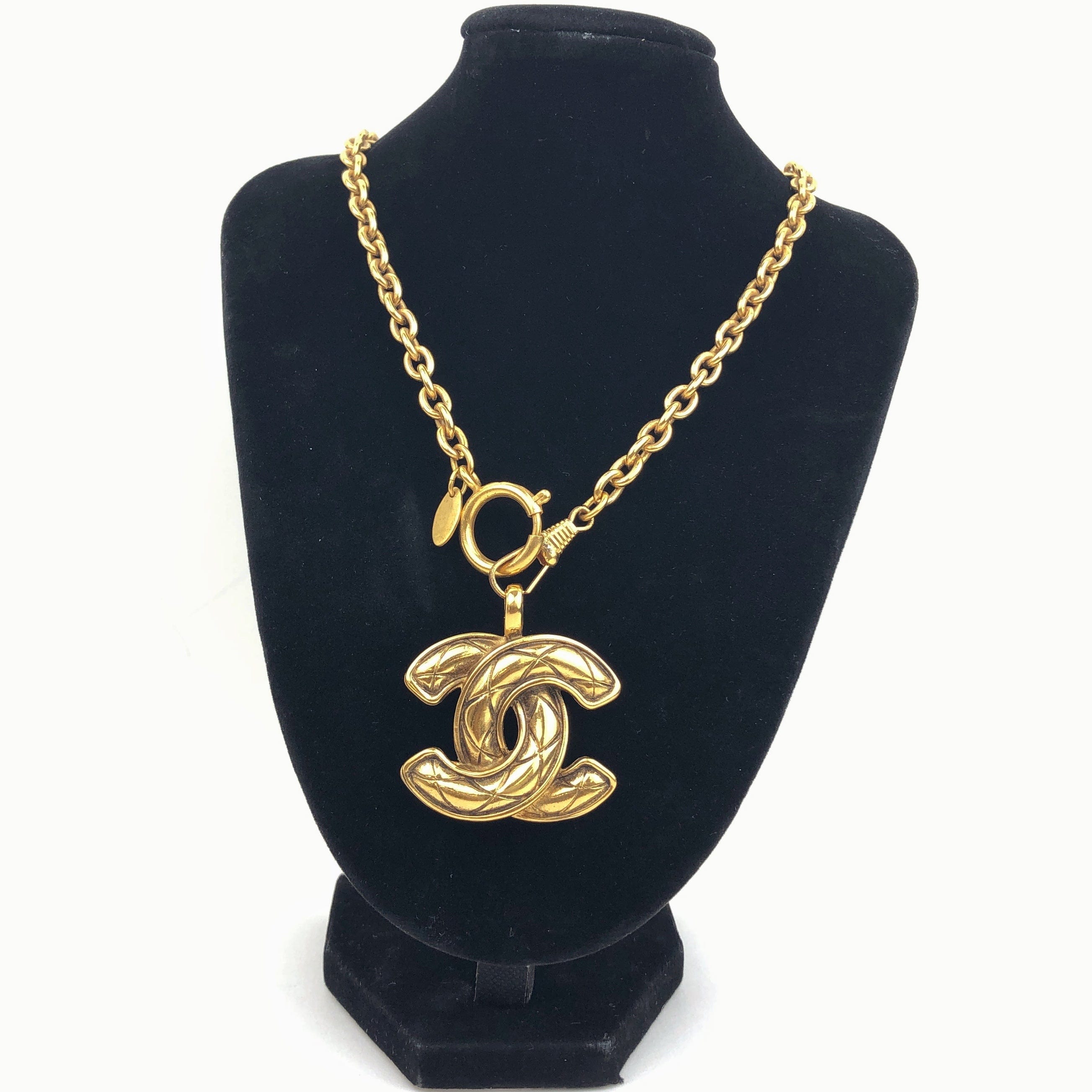 Chanel Chanel Matrasse Coco Mark Necklace PXL1668