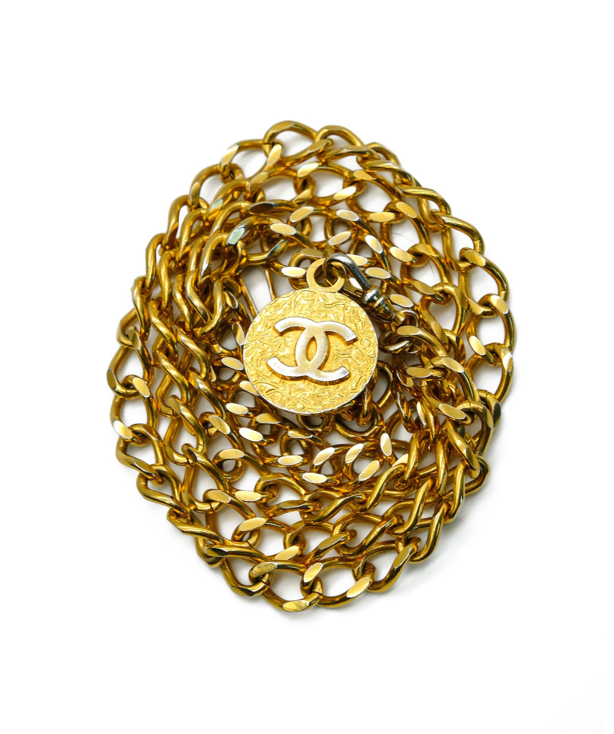 Chanel Chanel Medallion chain belt necklace