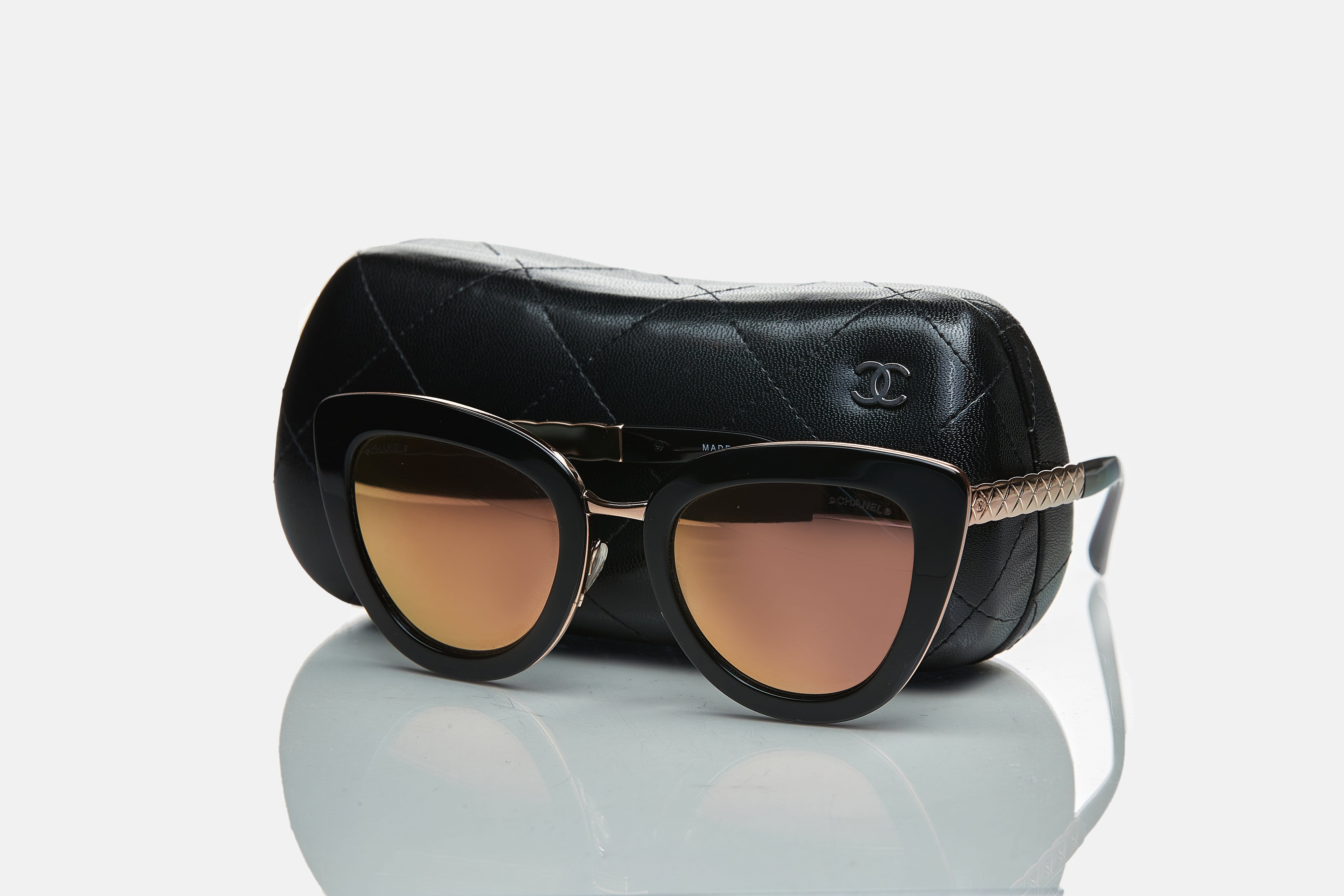 Chanel Chanel Mirror Cat Eye Sunglasses