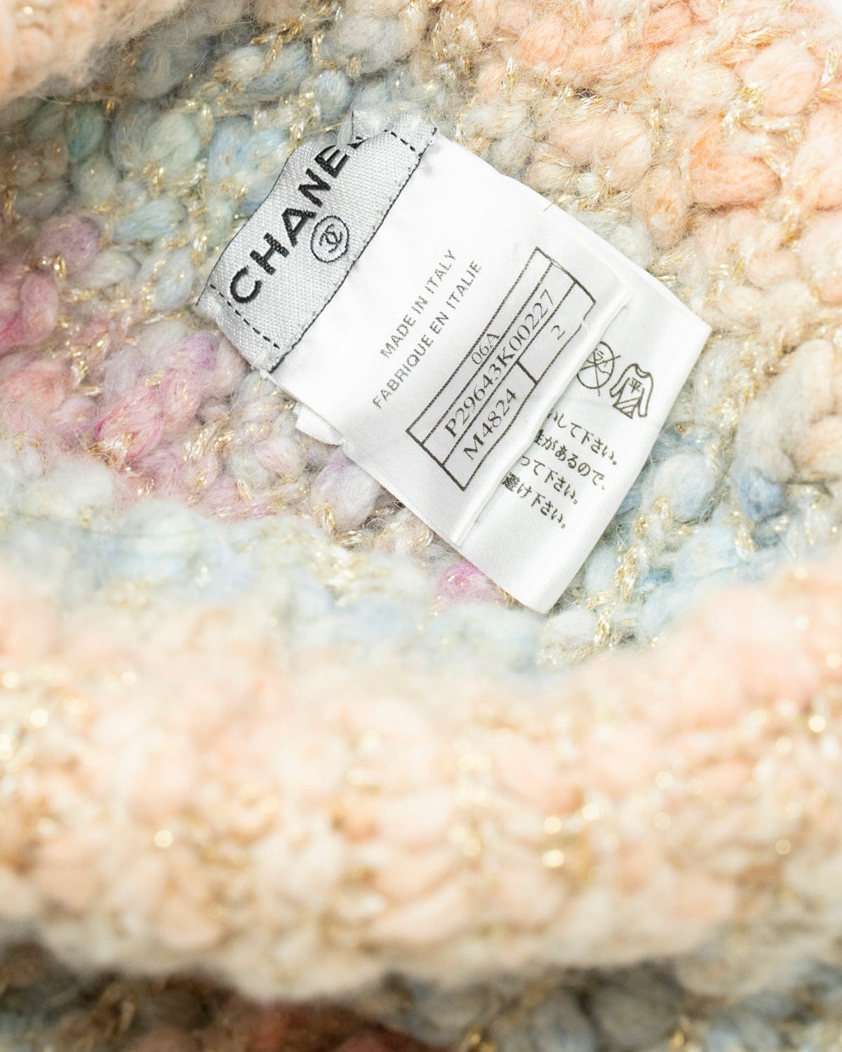 Chanel Chanel Multicolour Knit Beanie Hat - ASL2102