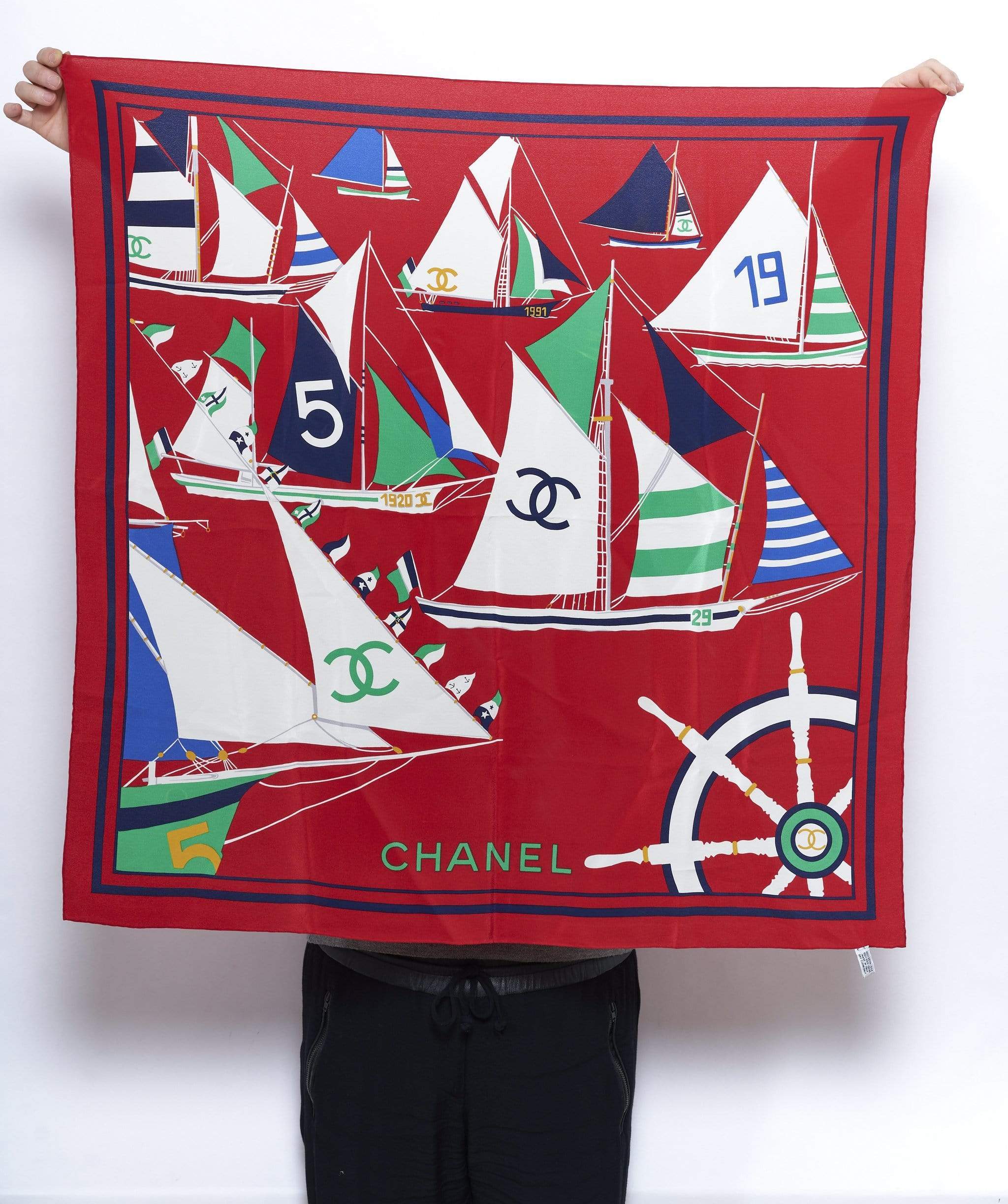 Chanel Chanel no 5 scarf