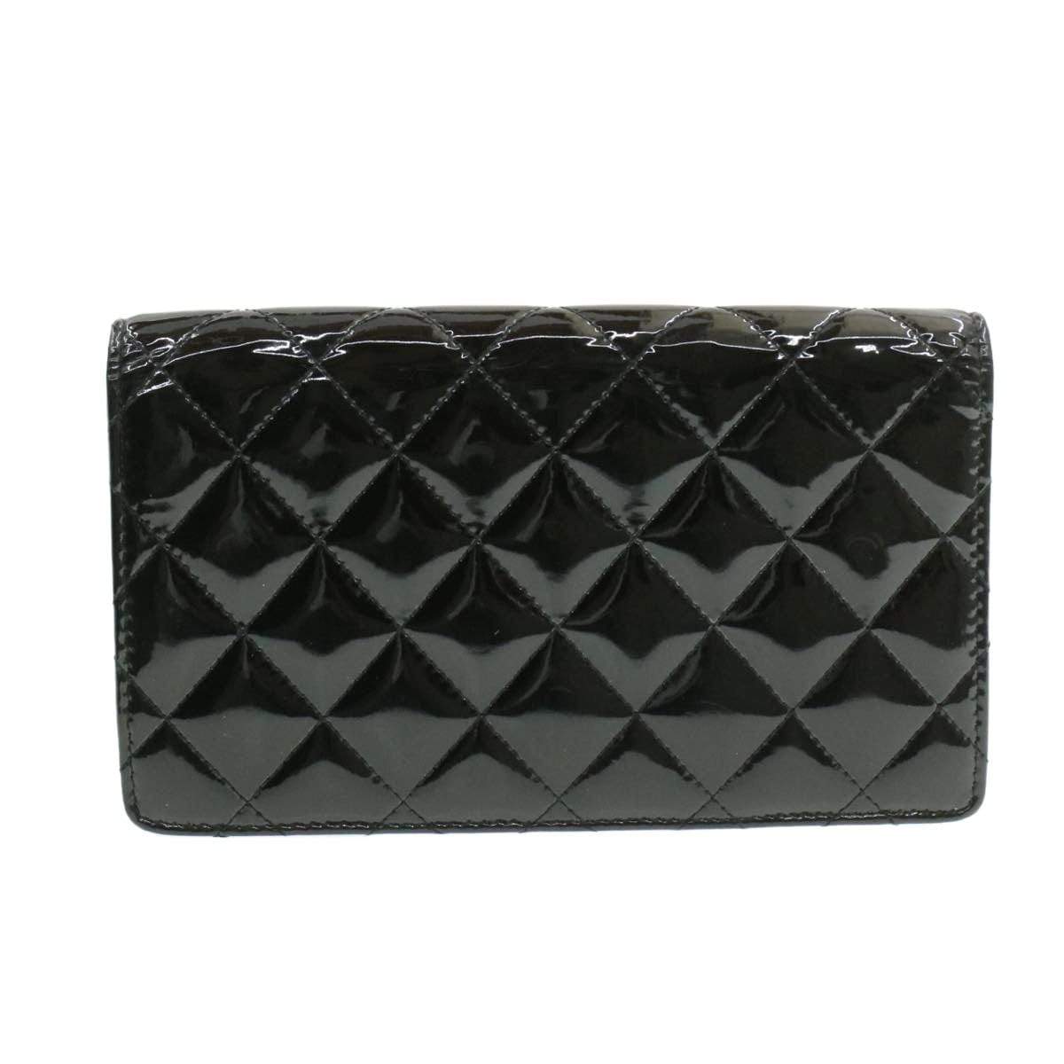 Chanel Chanel Patent Bi-fold wallet