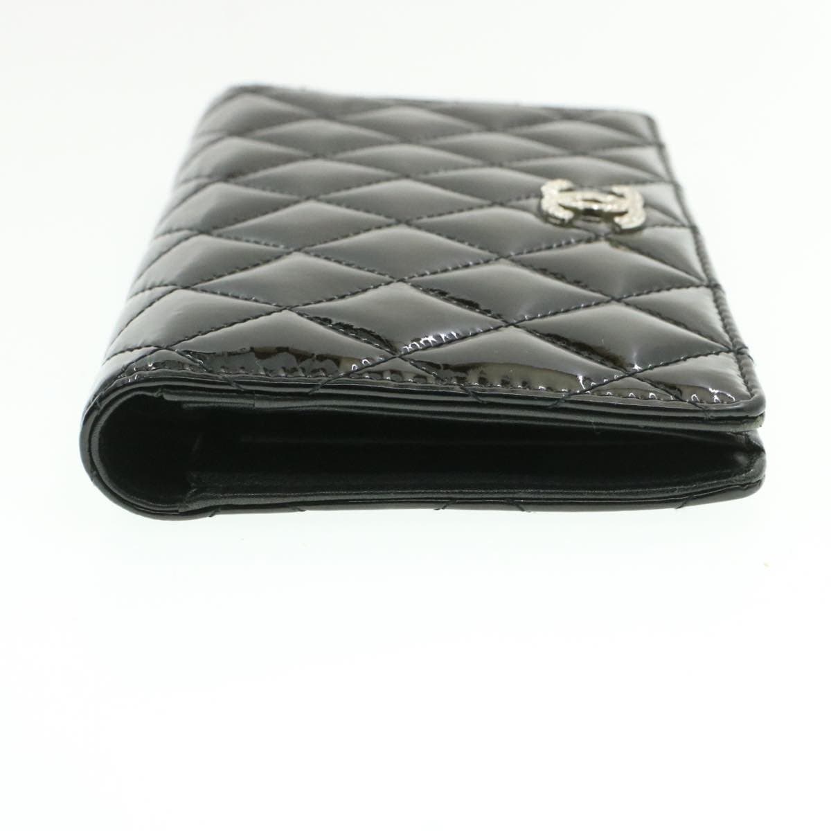 Chanel Chanel Patent Bi-fold wallet