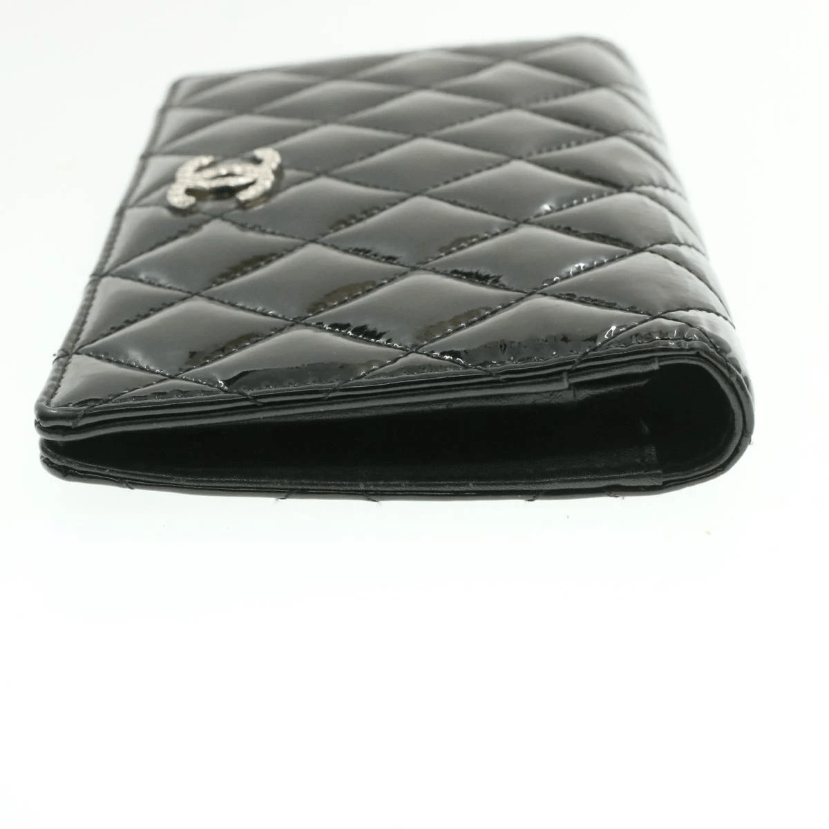 Chanel Chanel Patent Bi-fold wallet