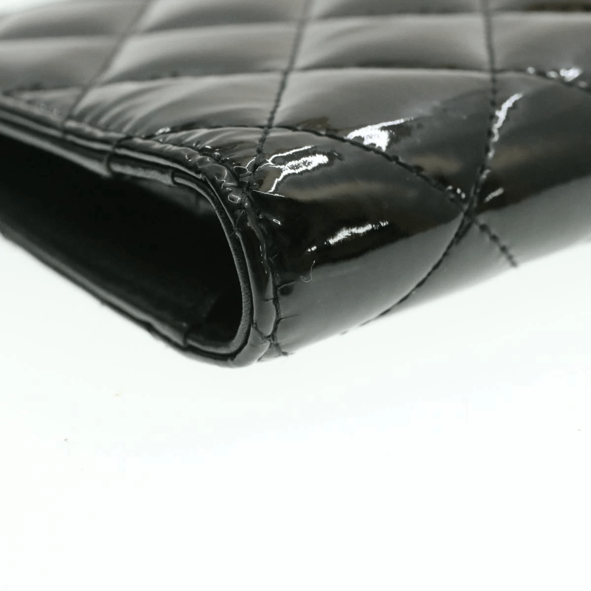 Chanel Chanel Patent Bi-fold wallet