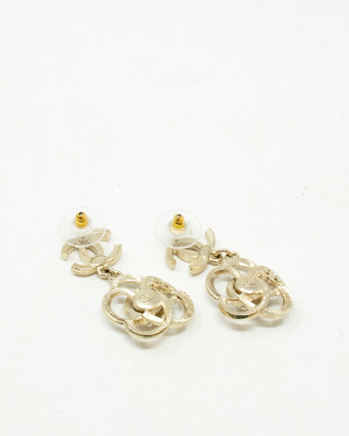 Chanel Chanel Pearl Camellia Earrings - ALL0004