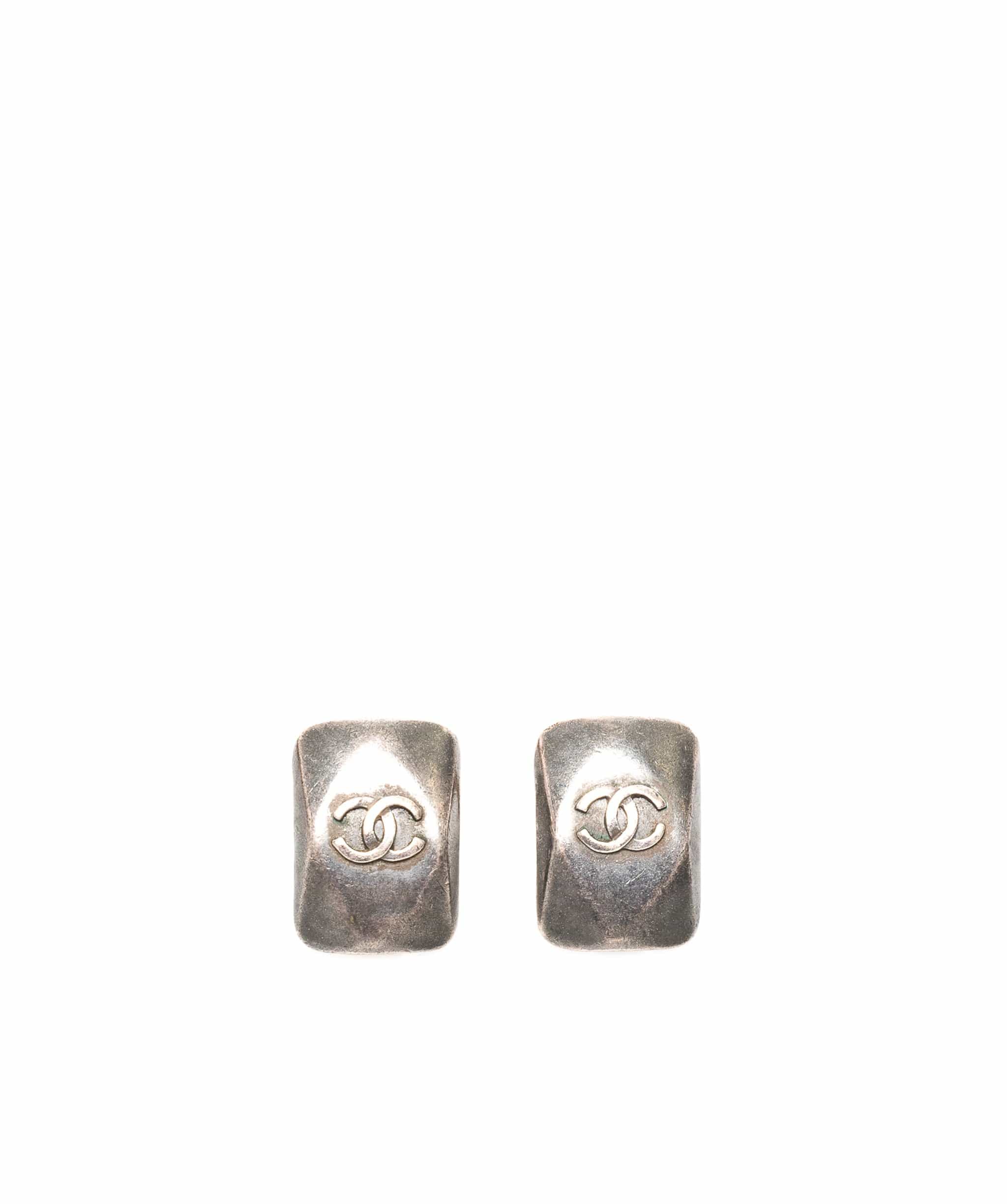 Chanel Chanel Pewter Style Earrings MW1944