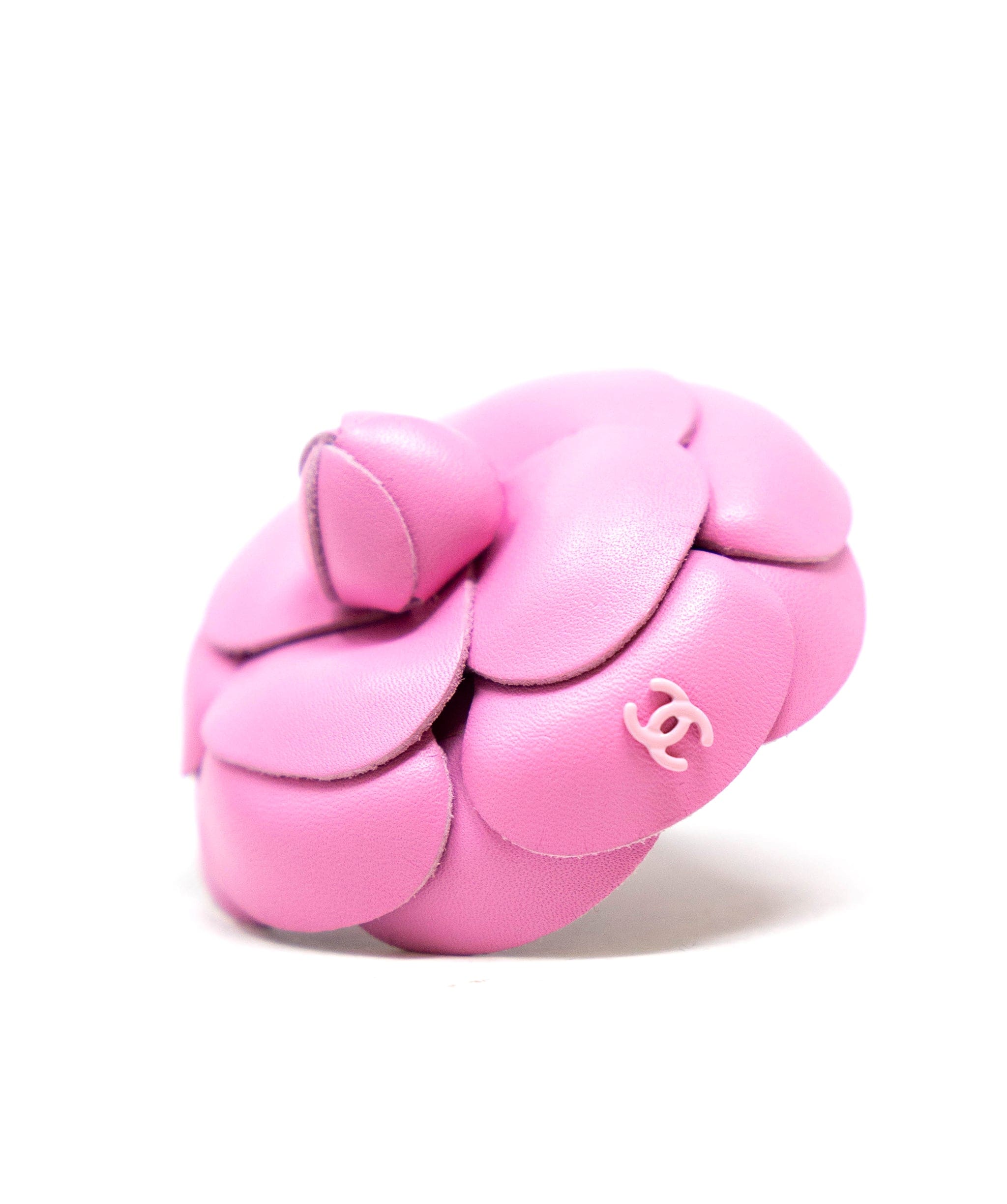 Chanel Chanel Pink Camelia Brooch ASL3939