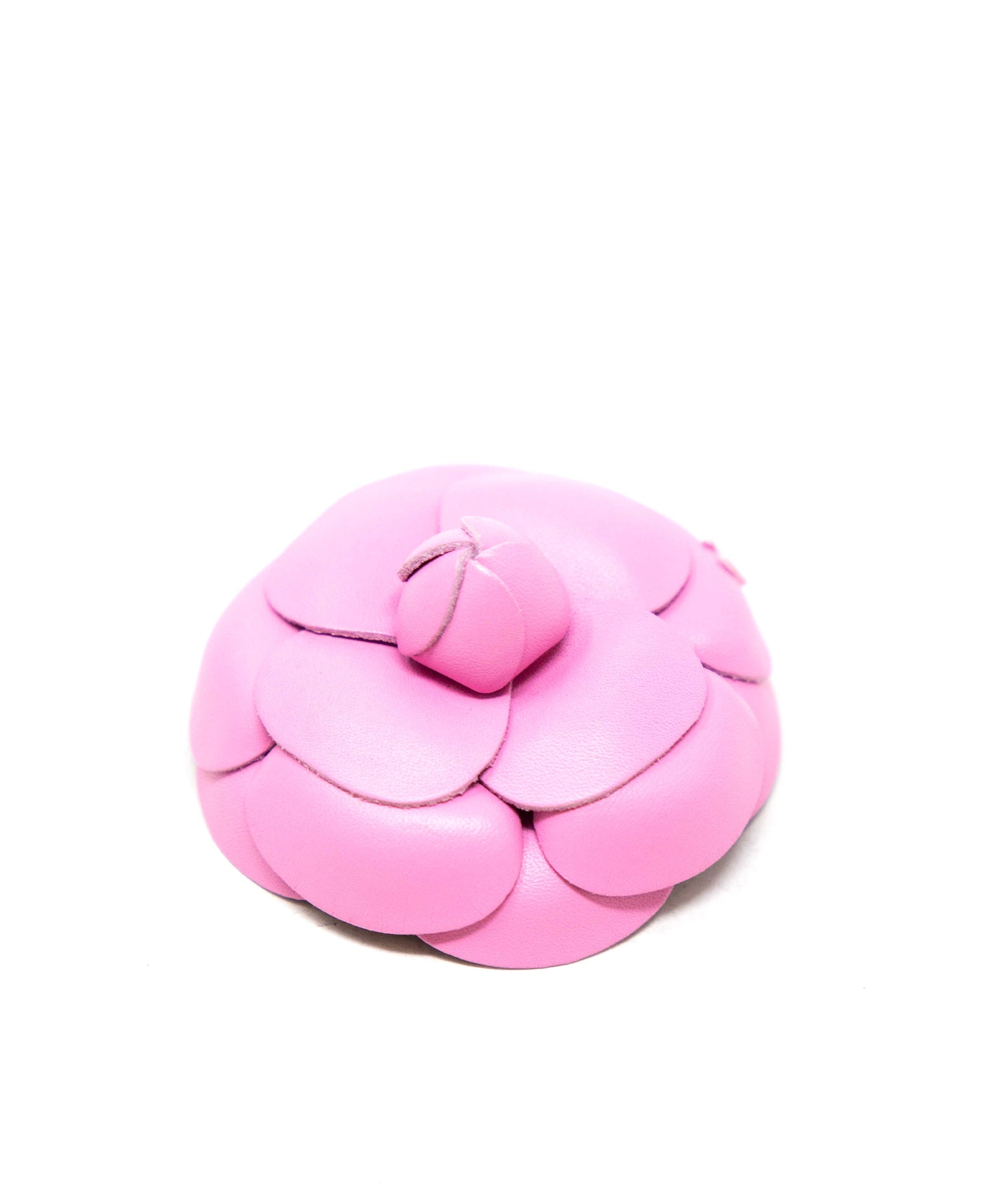 Chanel Chanel Pink Camelia Brooch ASL3939