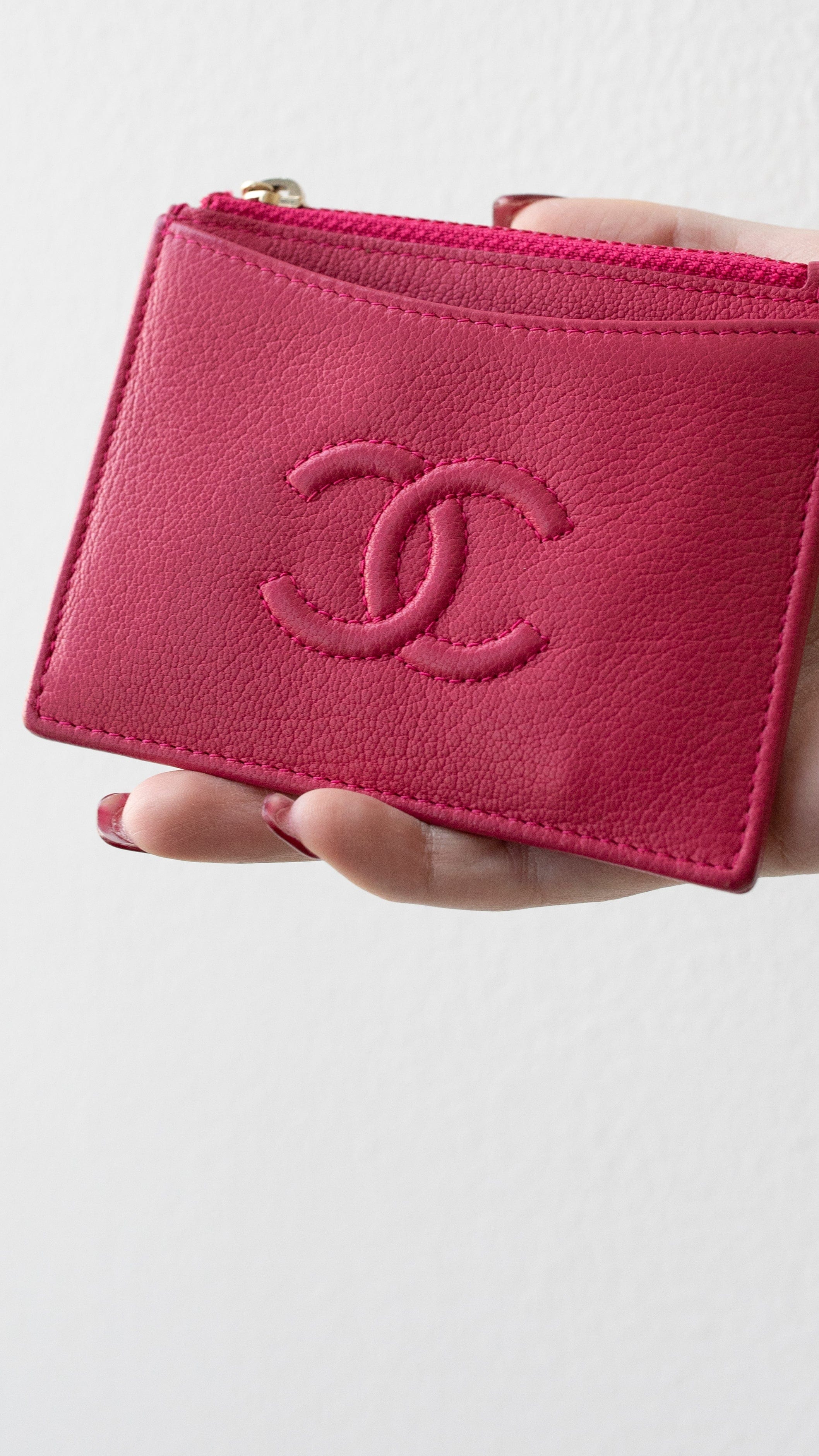 Chanel Chanel Pink Cardholder RJL1486