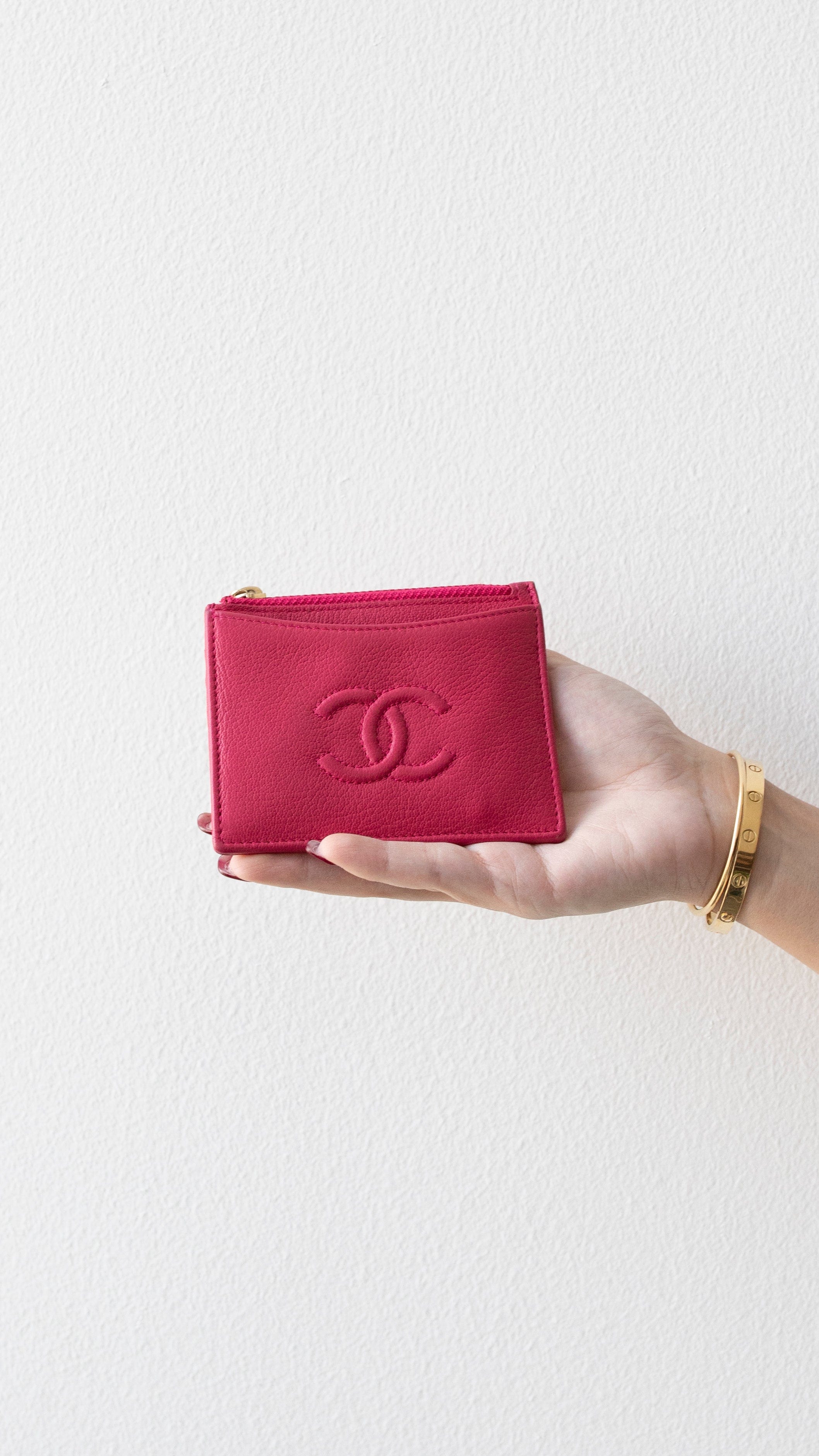 Chanel Chanel Pink Cardholder RJL1486