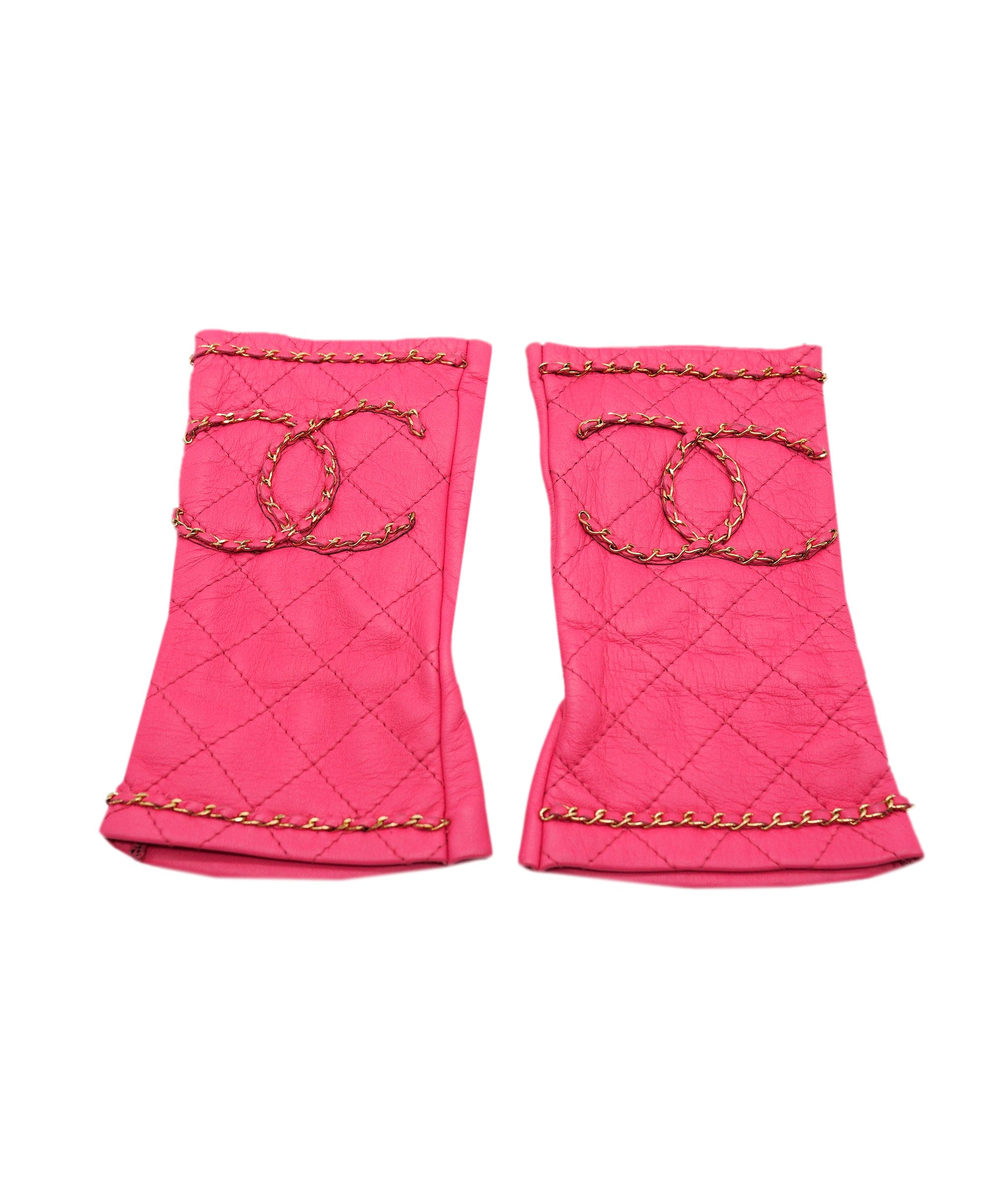 Chanel Chanel Pink Gloves ASL4991