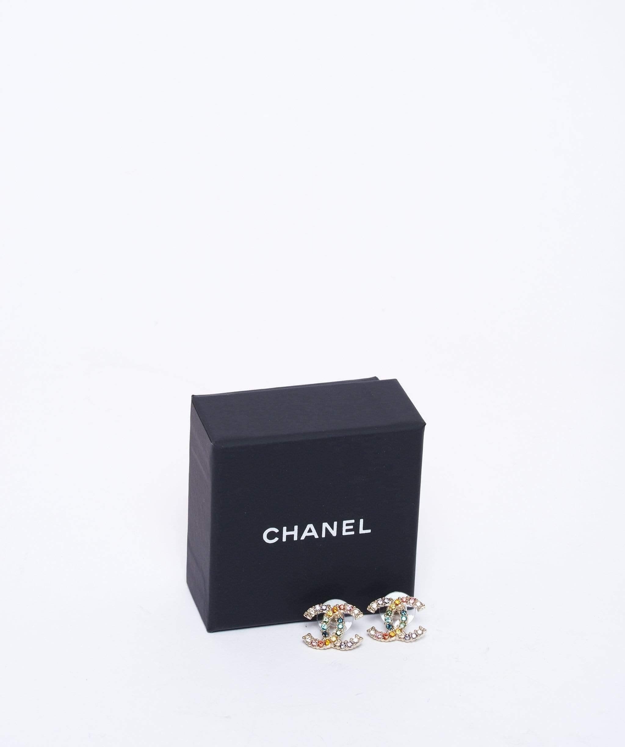 Chanel Chanel rainbow earrings