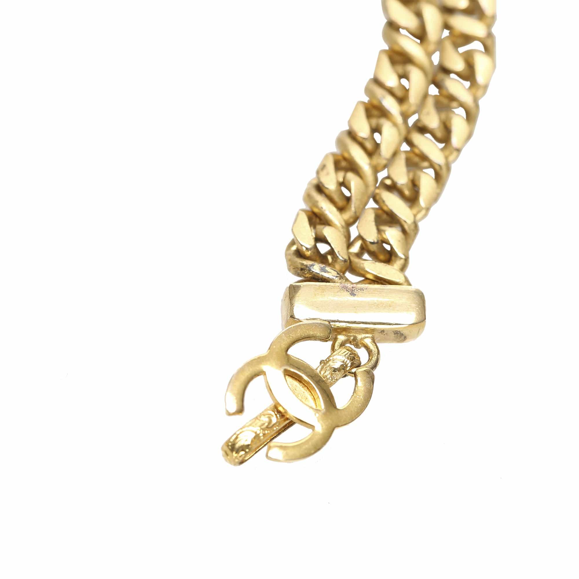 Chanel Chanel Rare Gold Chain CC Bracelet