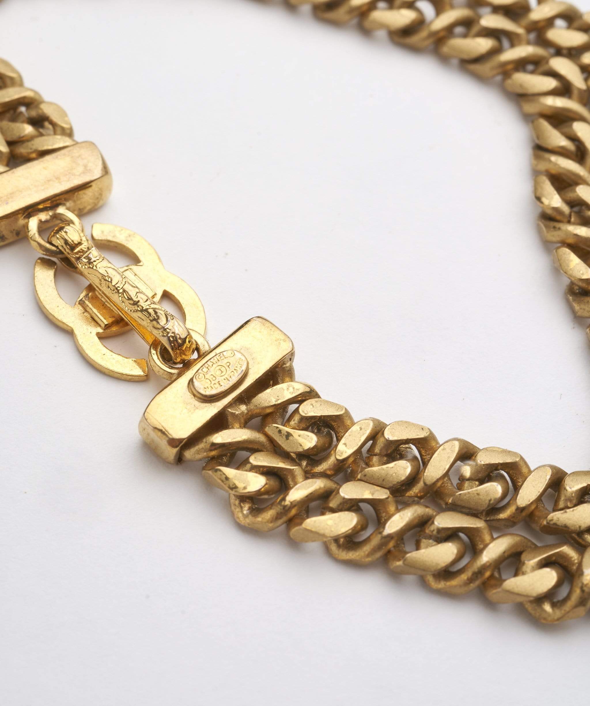 Chanel Chanel Rare Gold Chain CC Bracelet