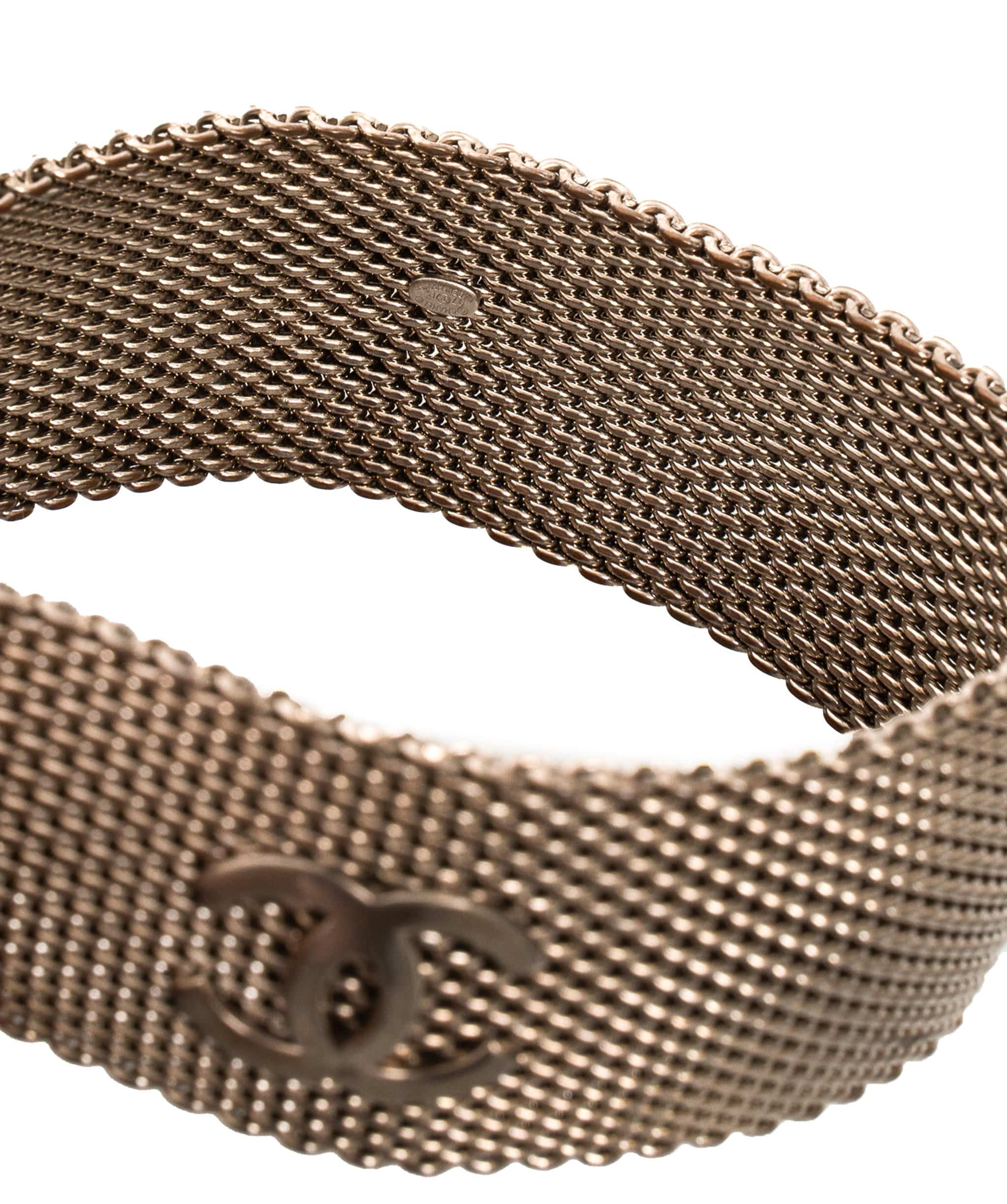 Chanel Chanel Rare Silver Mesh Bangle - AWL1520