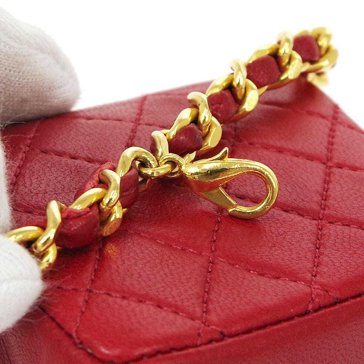 Chanel Chanel Red Belt Bag