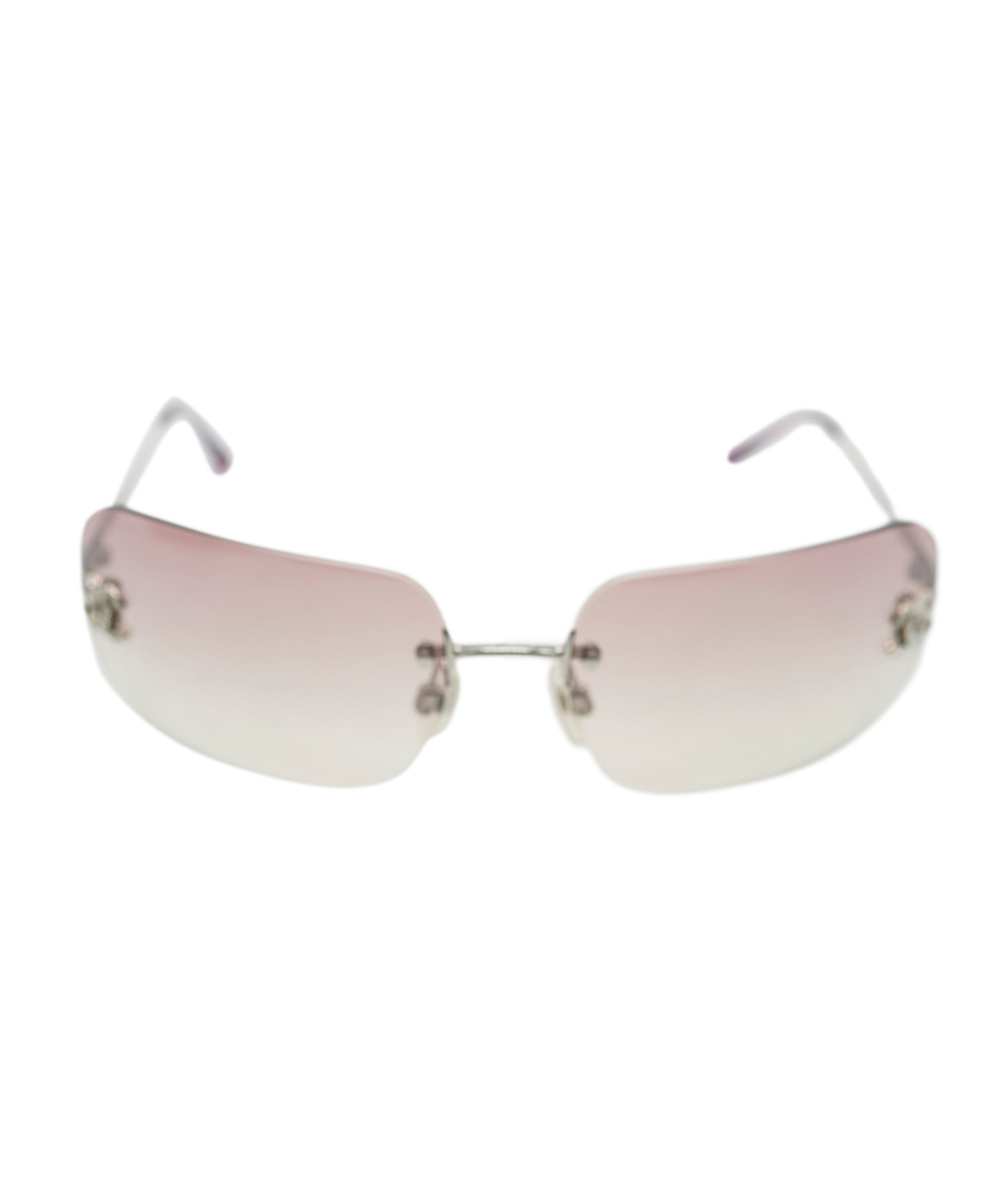 Chanel Chanel Rhinestone Sunglass Pink ASL7151