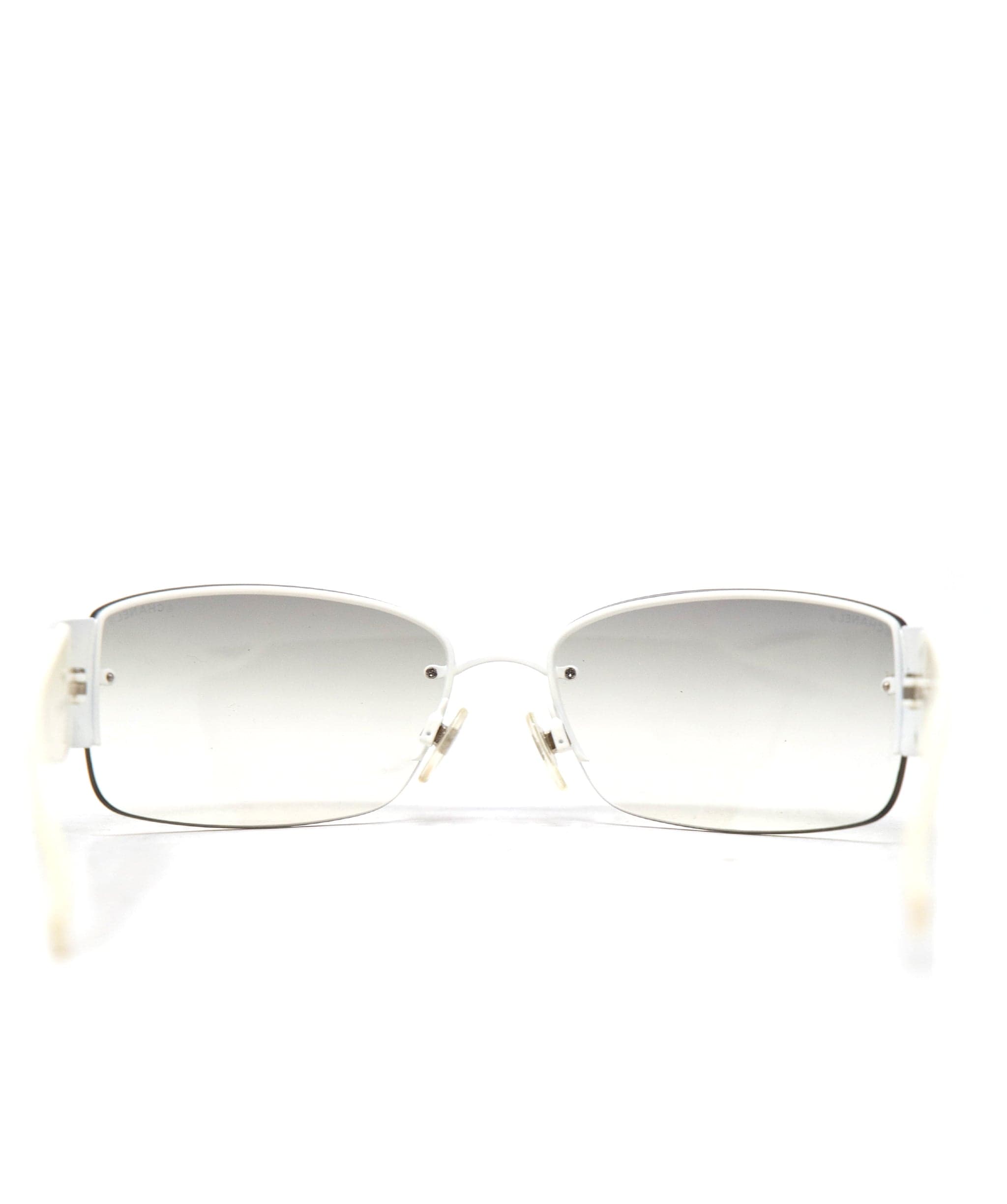 Chanel Chanel Rhinestone Sunglasses White ASL3798