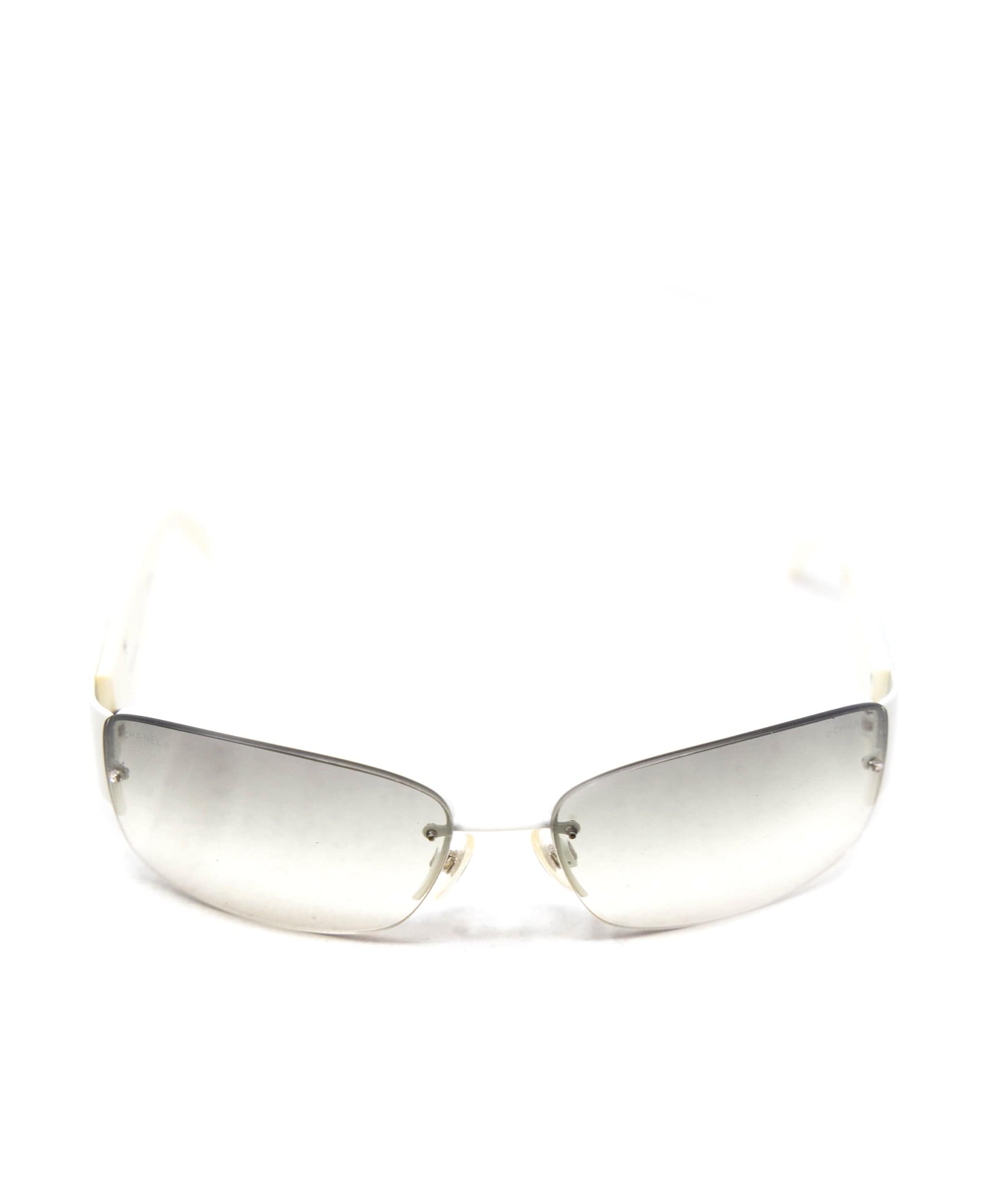 Chanel Chanel Rhinestone Sunglasses White ASL3798