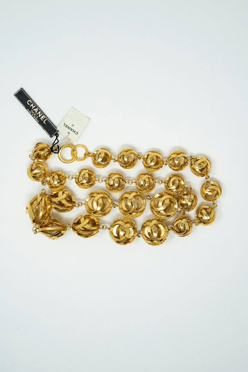 Chanel Chanel round CC ball logo necklace - AWL2595