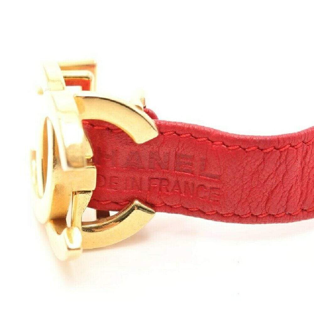 Chanel Chanel Sash Lambskin Leather Belt