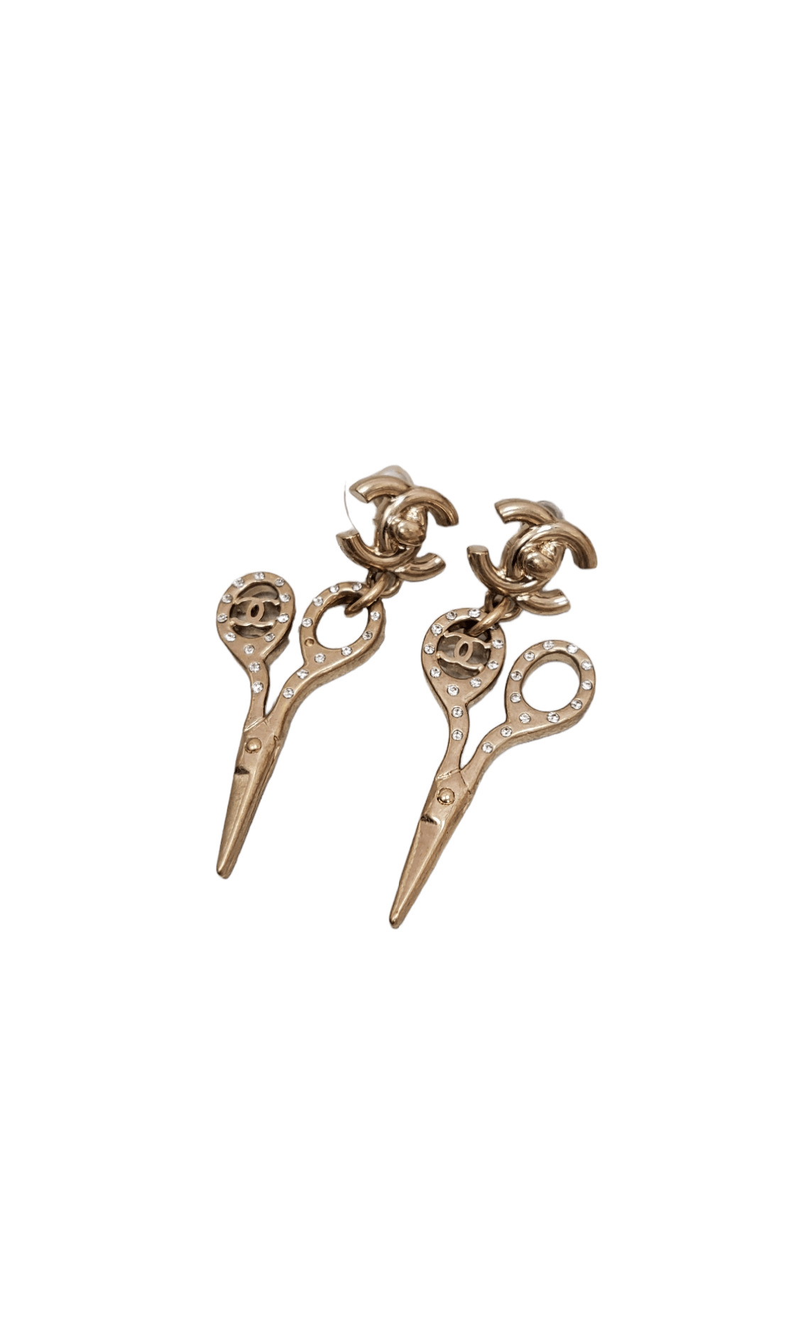 Chanel Chanel Scissor Earring SYL1098