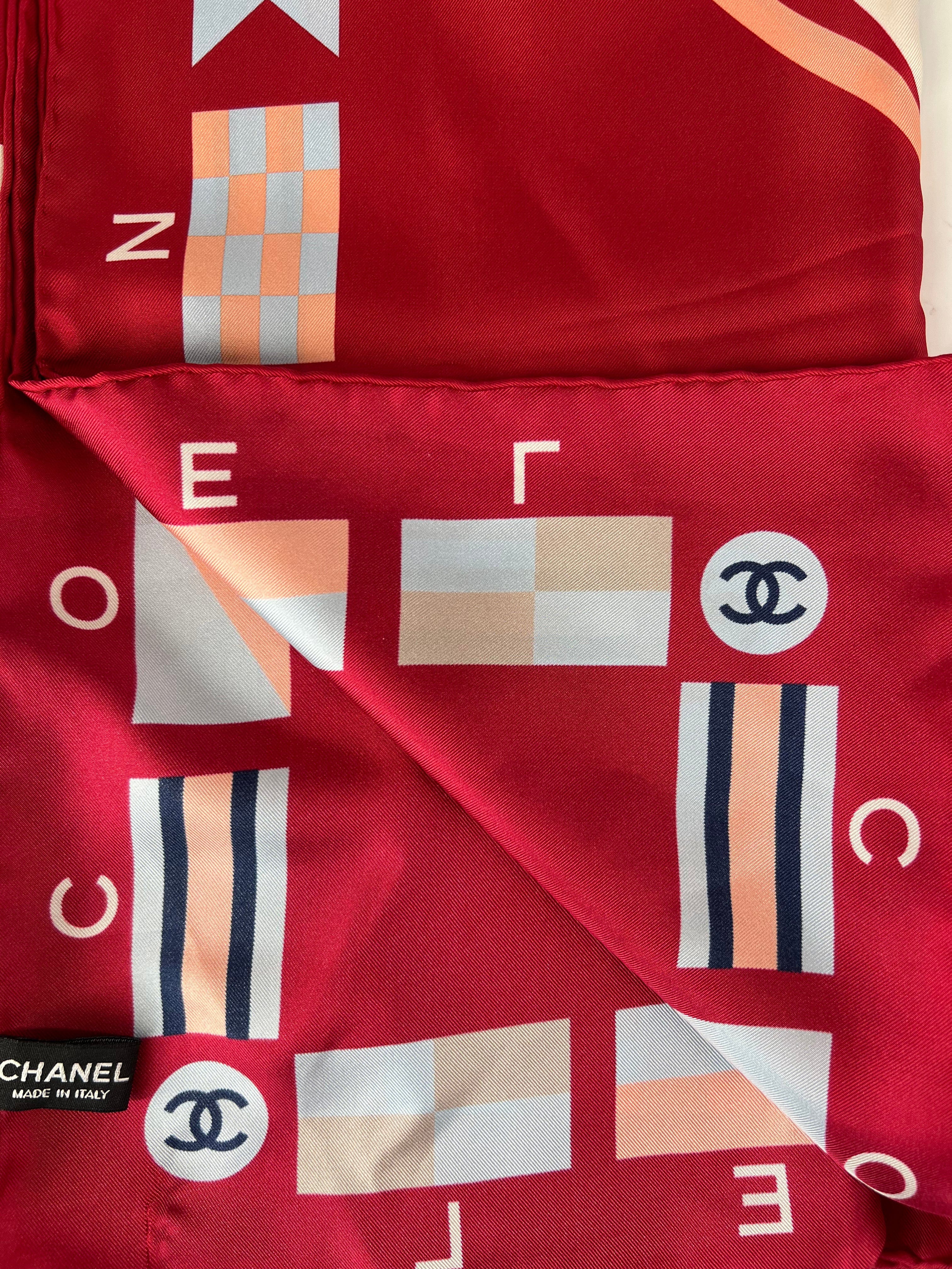 Chanel Chanel Silk Scarf