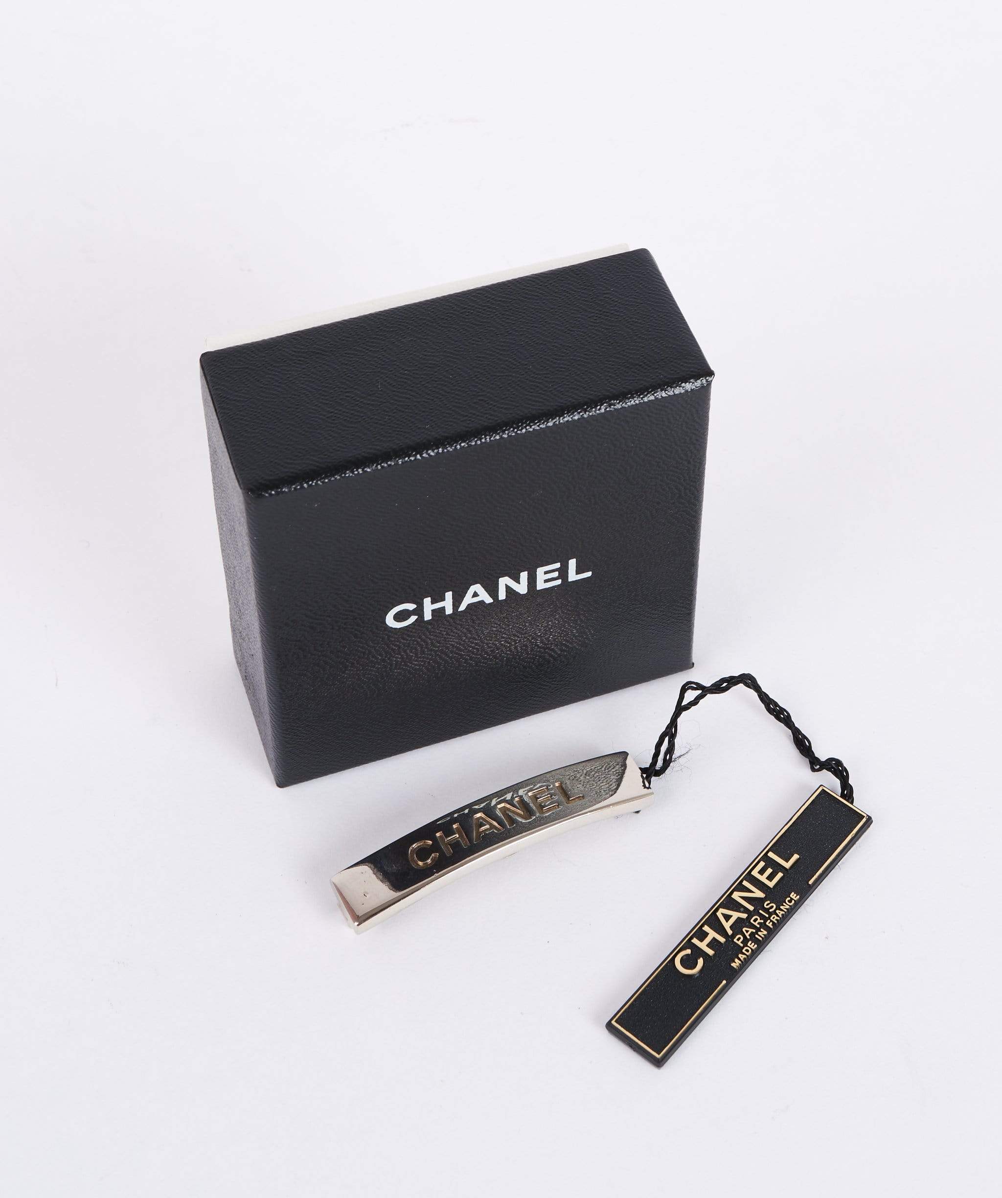 Chanel Chanel Silver Barrette Clip