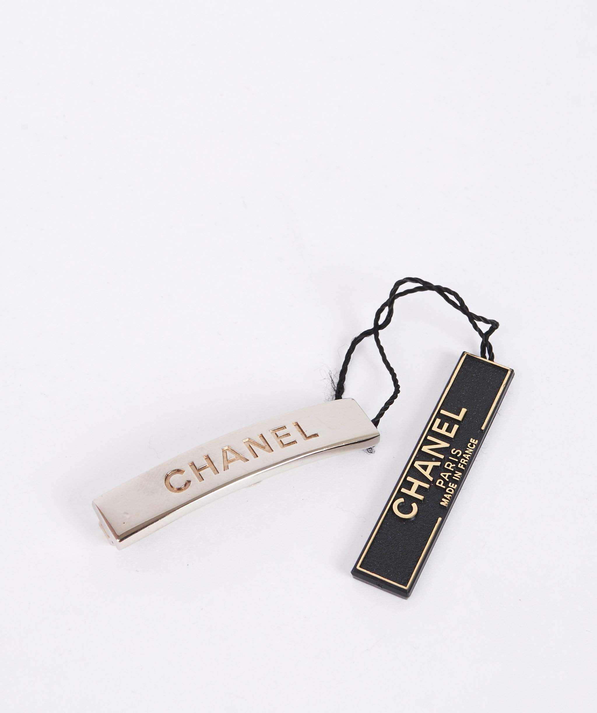 Chanel Chanel Silver Barrette Clip