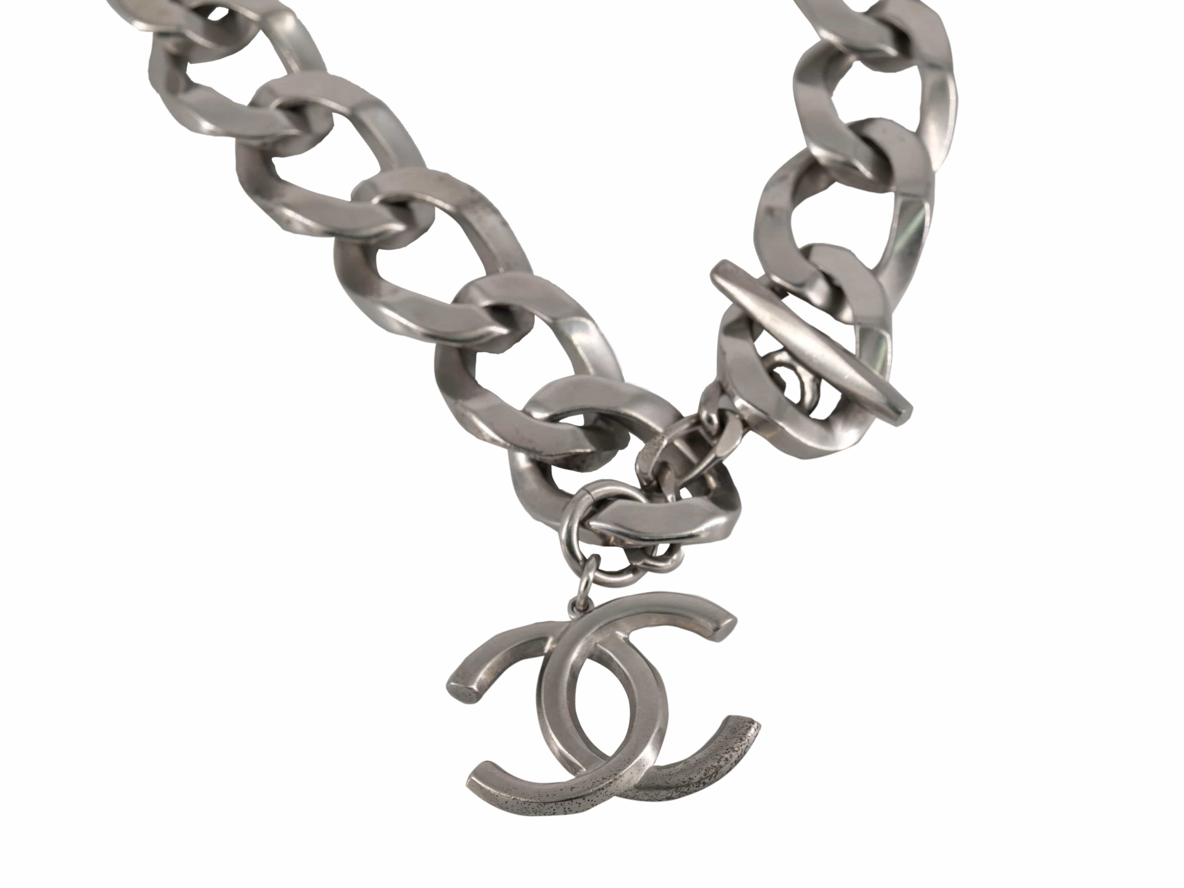 Chanel Chanel Silver Chain Belt ASL3285