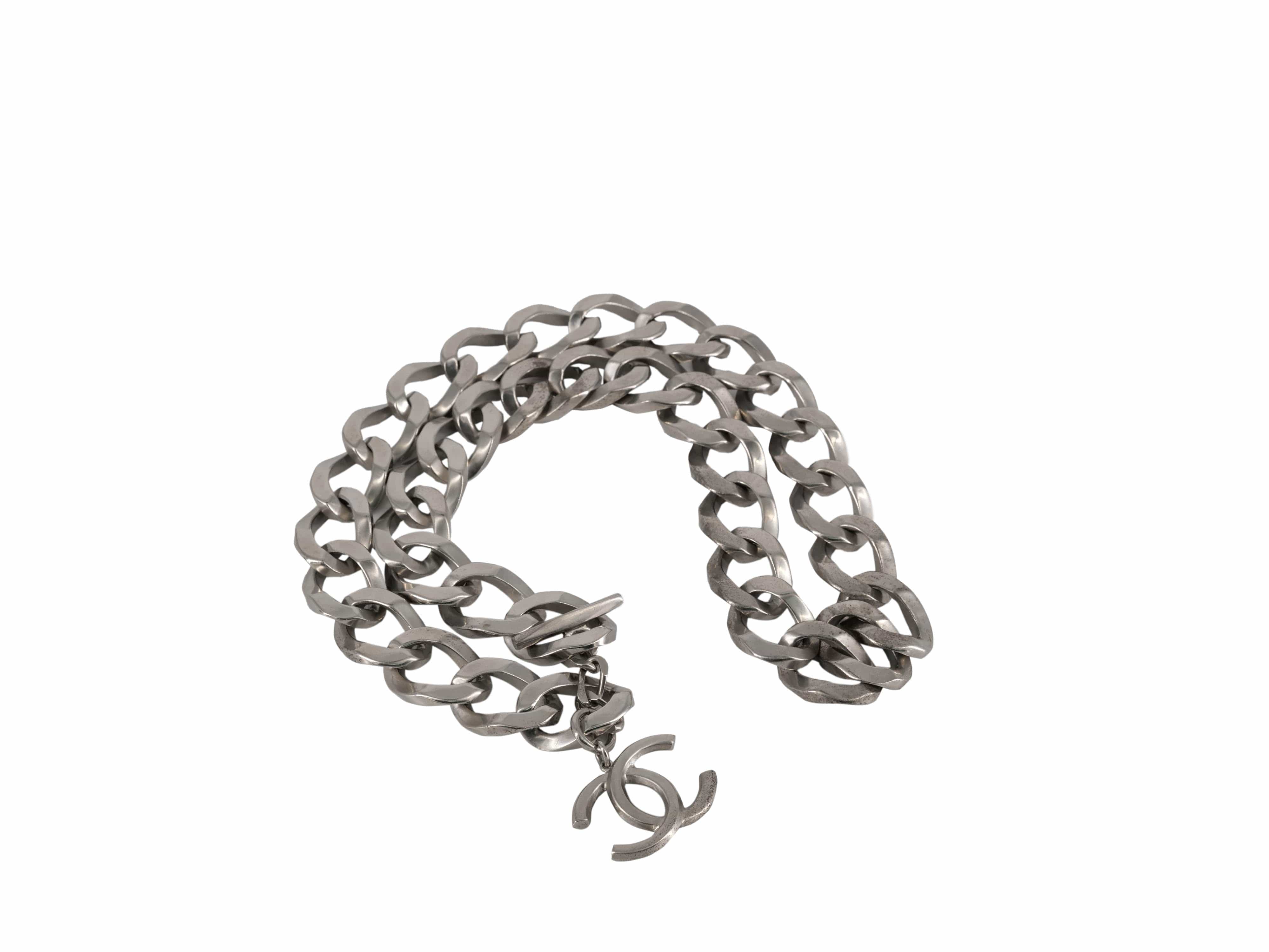 Chanel Chanel Silver Chain Belt ASL3285