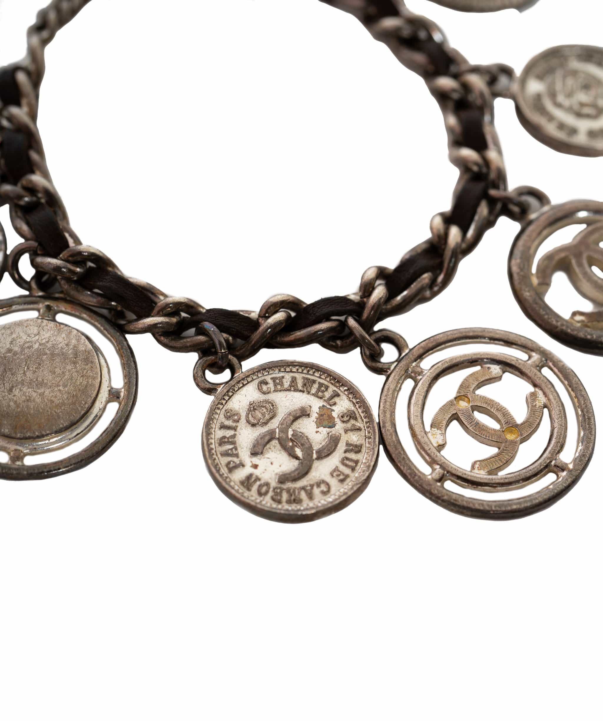 Chanel Chanel silver coin bracelet 96A - AWL1168