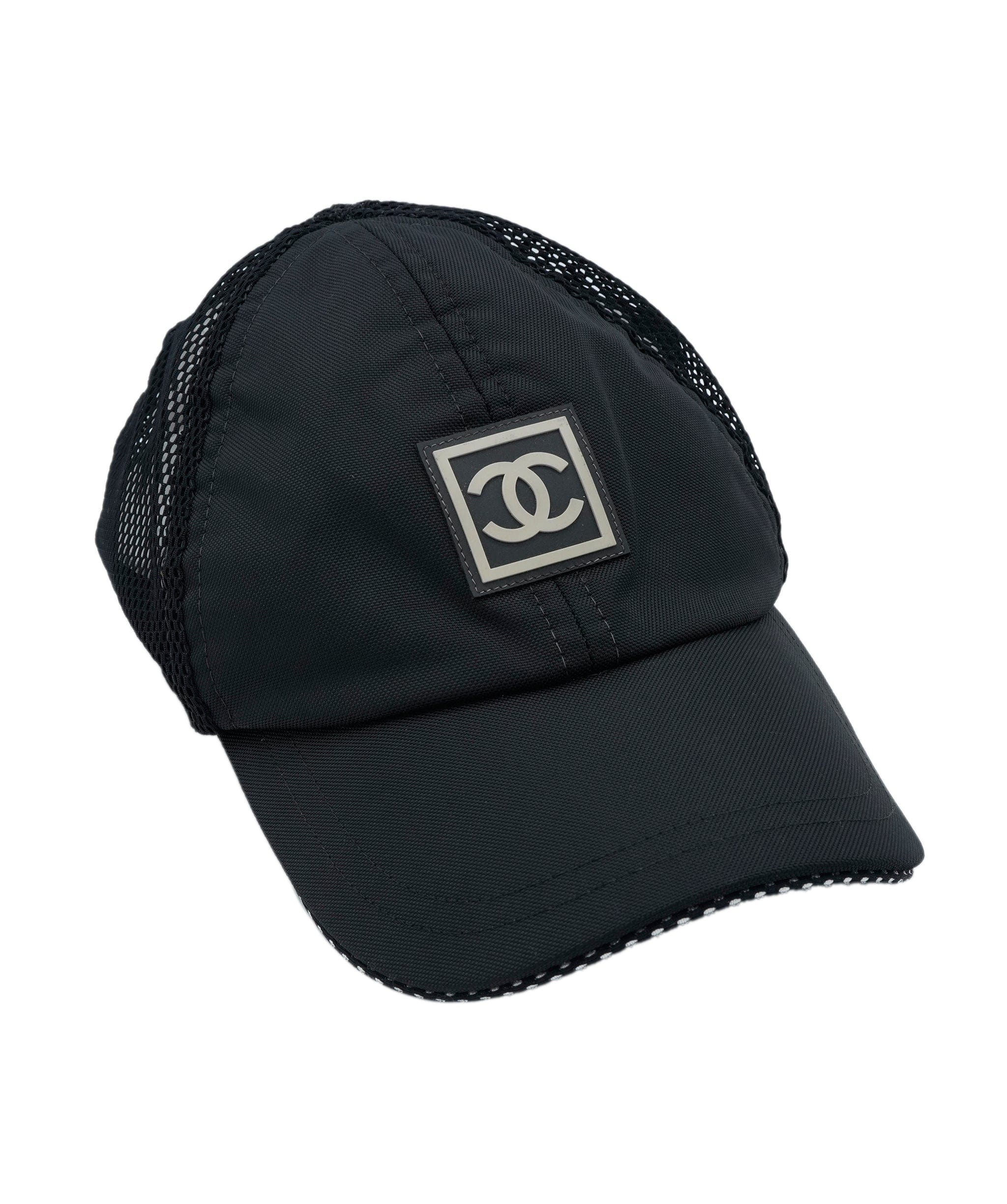 Chanel Chanel Sport Cap Black ASL6946