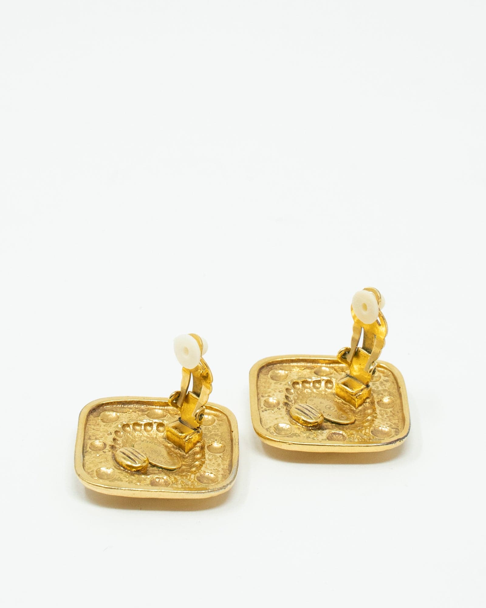 Chanel Chanel squared earrings ASL2738