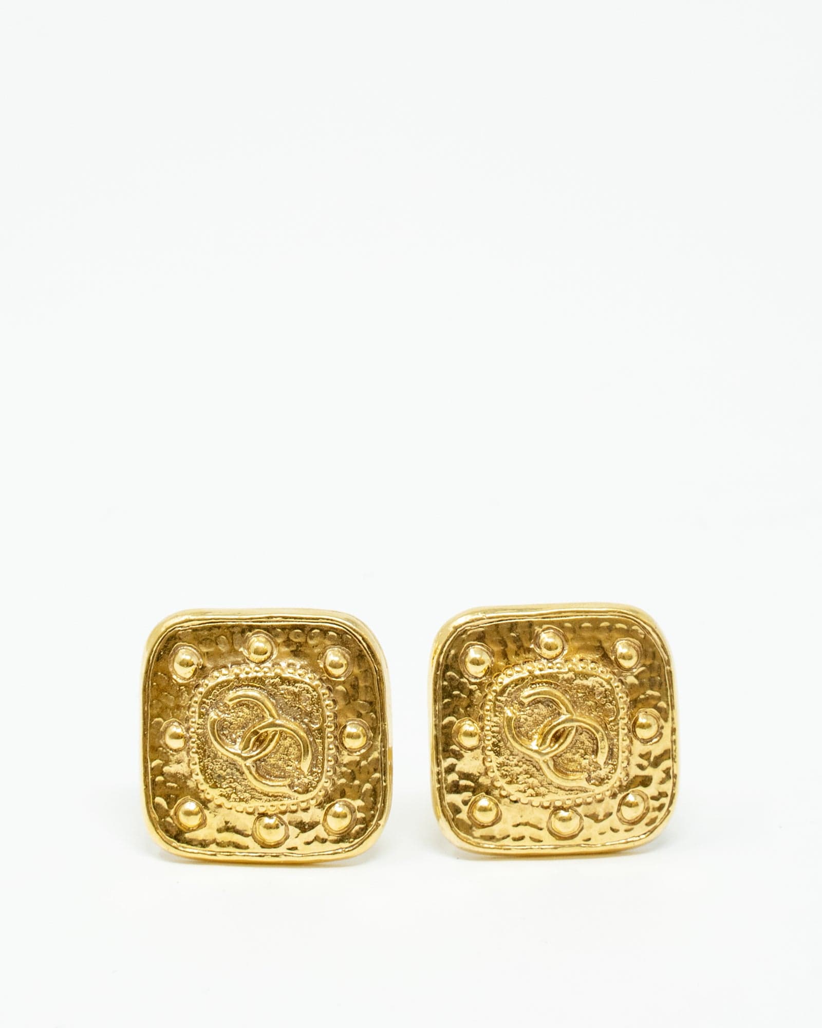 Chanel Chanel squared earrings ASL2738