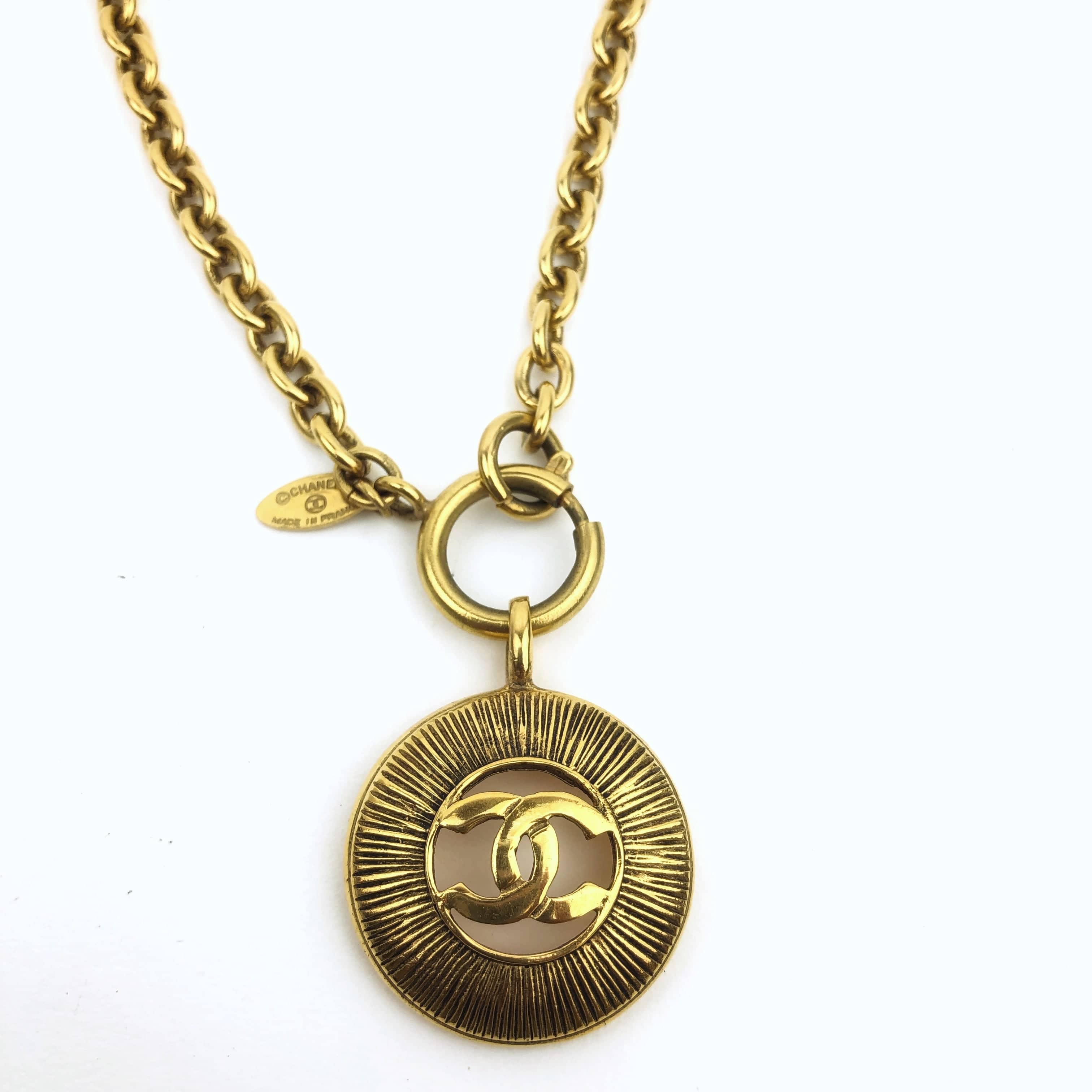 Chanel Chanel Sunburst Necklace PXL1674