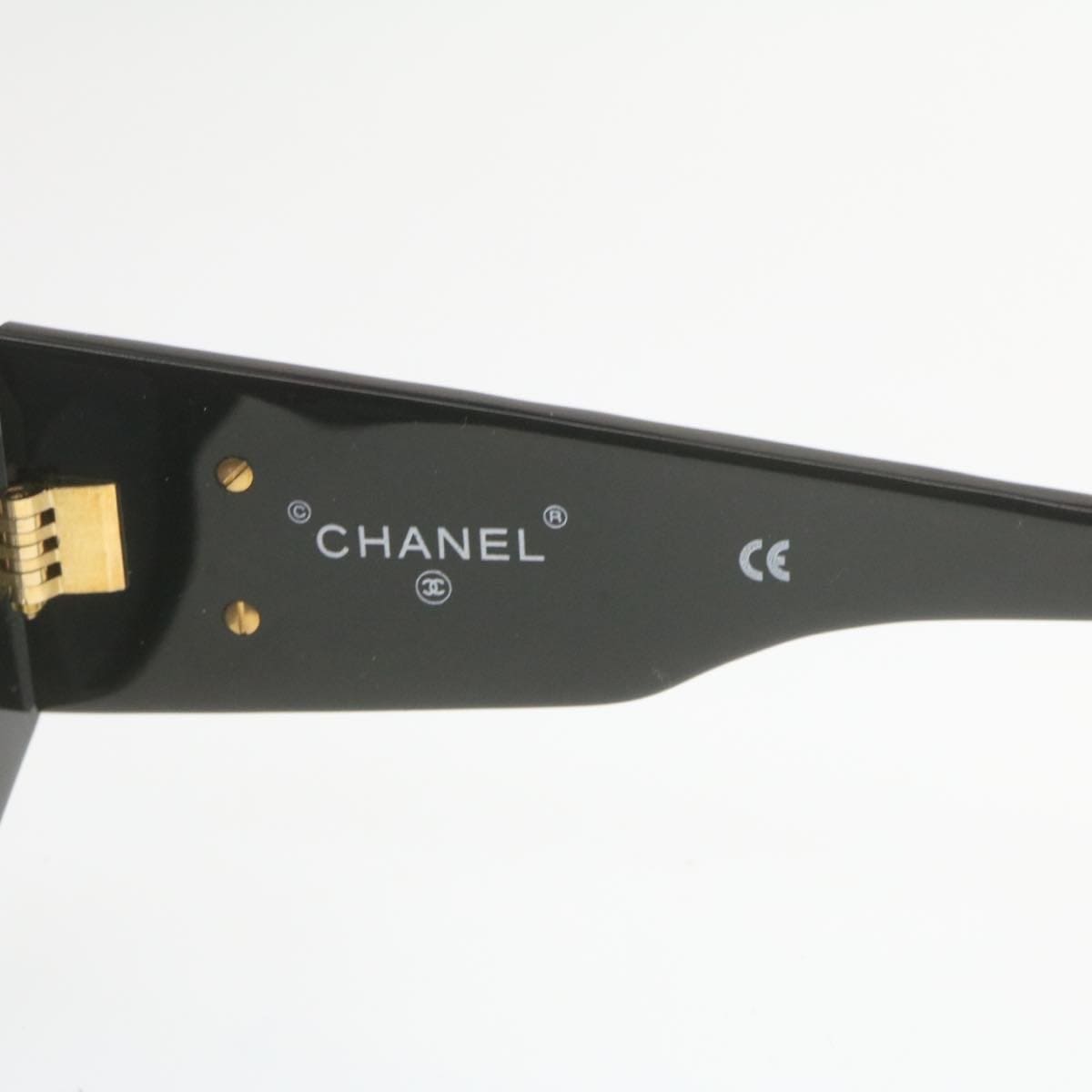 Chanel Chanel Sunglasses Black with Gold CC - AWL3580