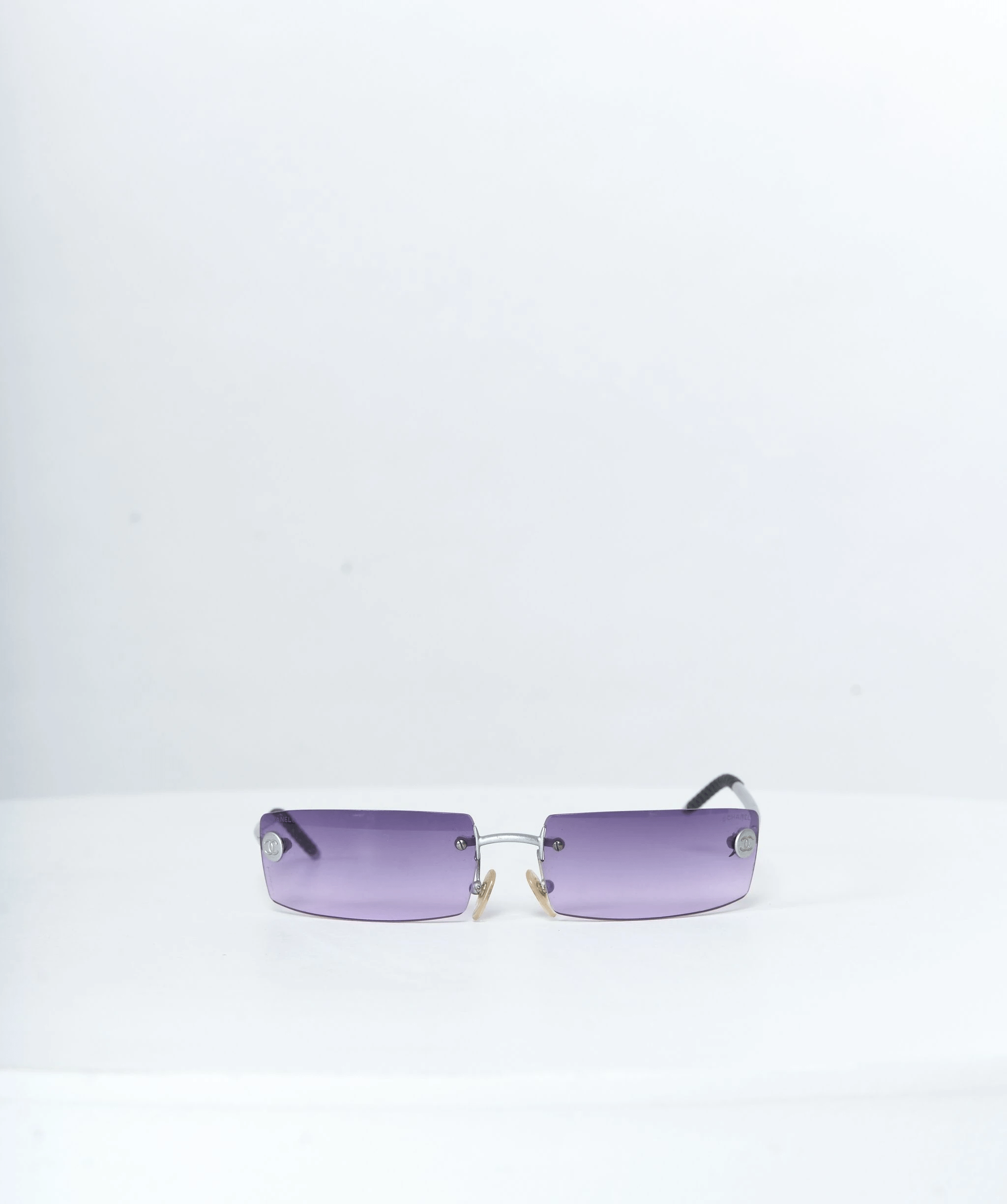 Chanel Chanel sunglasses purple 90's