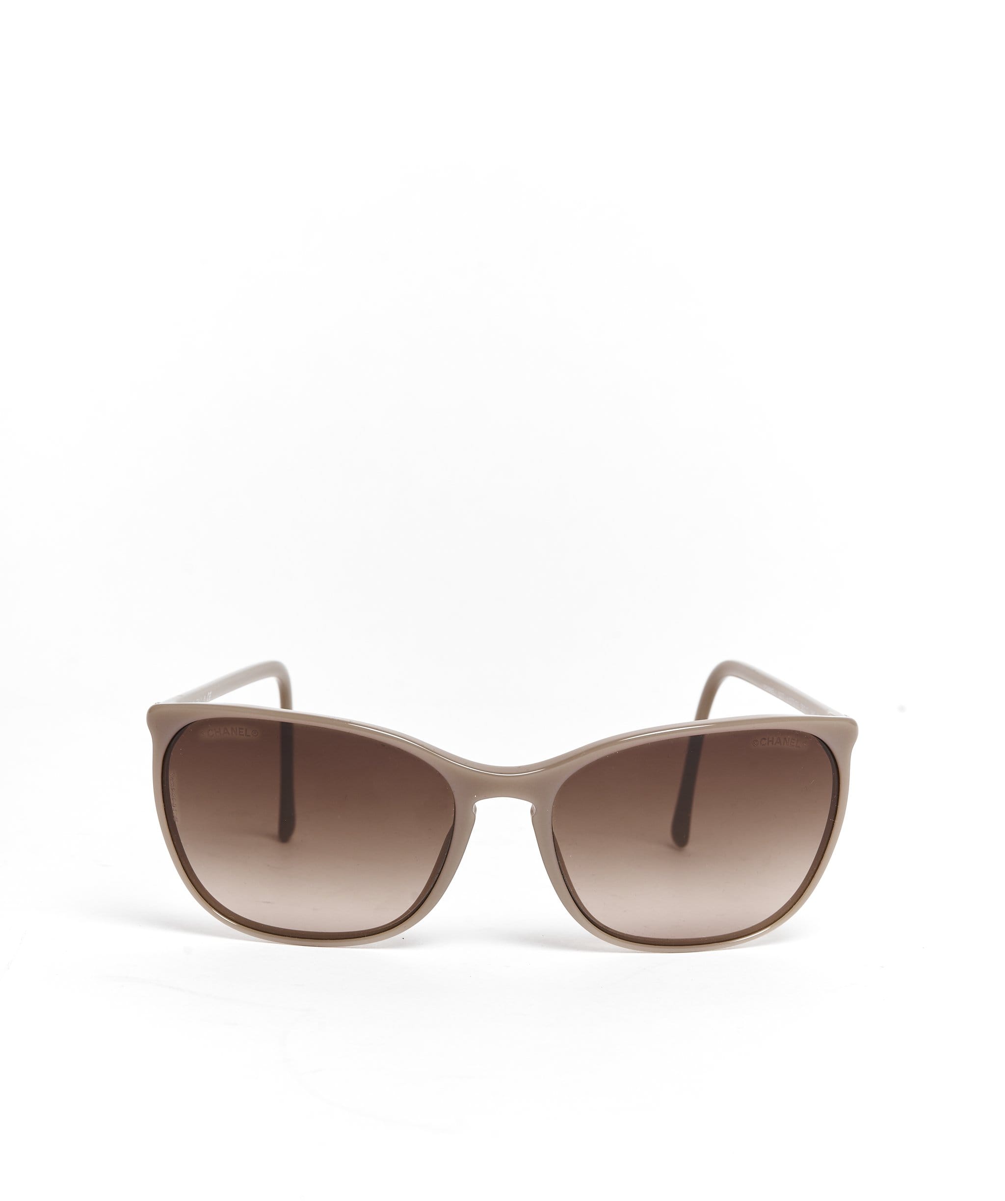 Chanel Chanel Taupe Thin Frame sunglasses